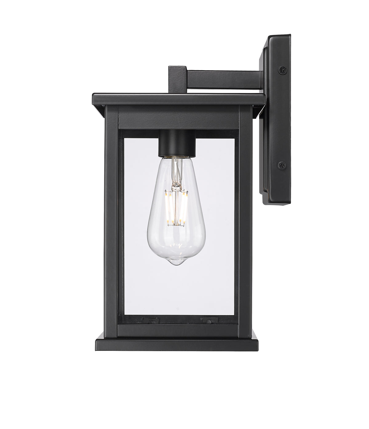 5.5'' Bowton II Powder Coated Black 1 Light Wall Sconce