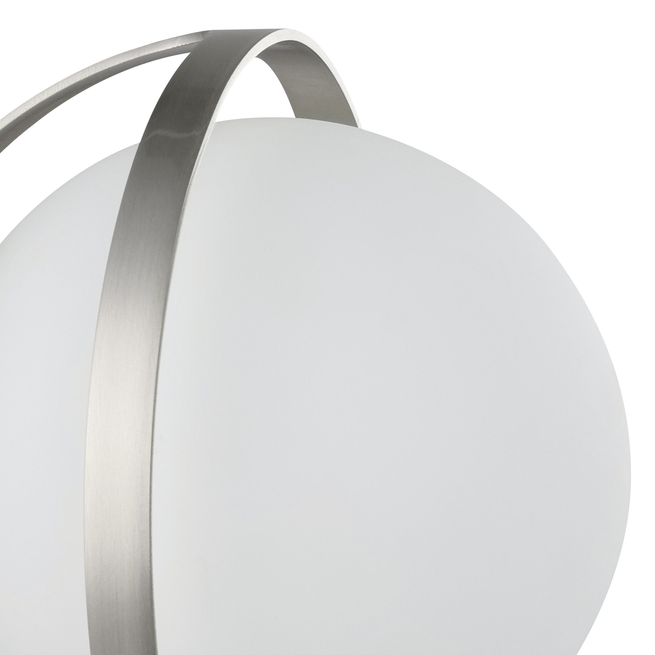 Parker 6-inch 1-light Brushed Nickel Vanity Light with Etched Opal Glass Shade