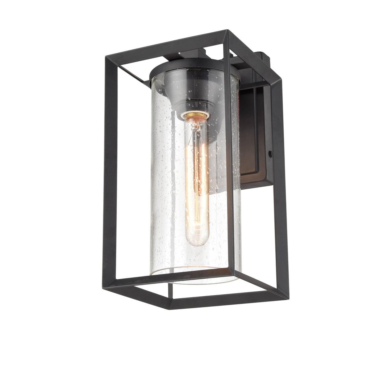 6.5'' Wheatland Powder Coated Black 1 Light Wall Sconce