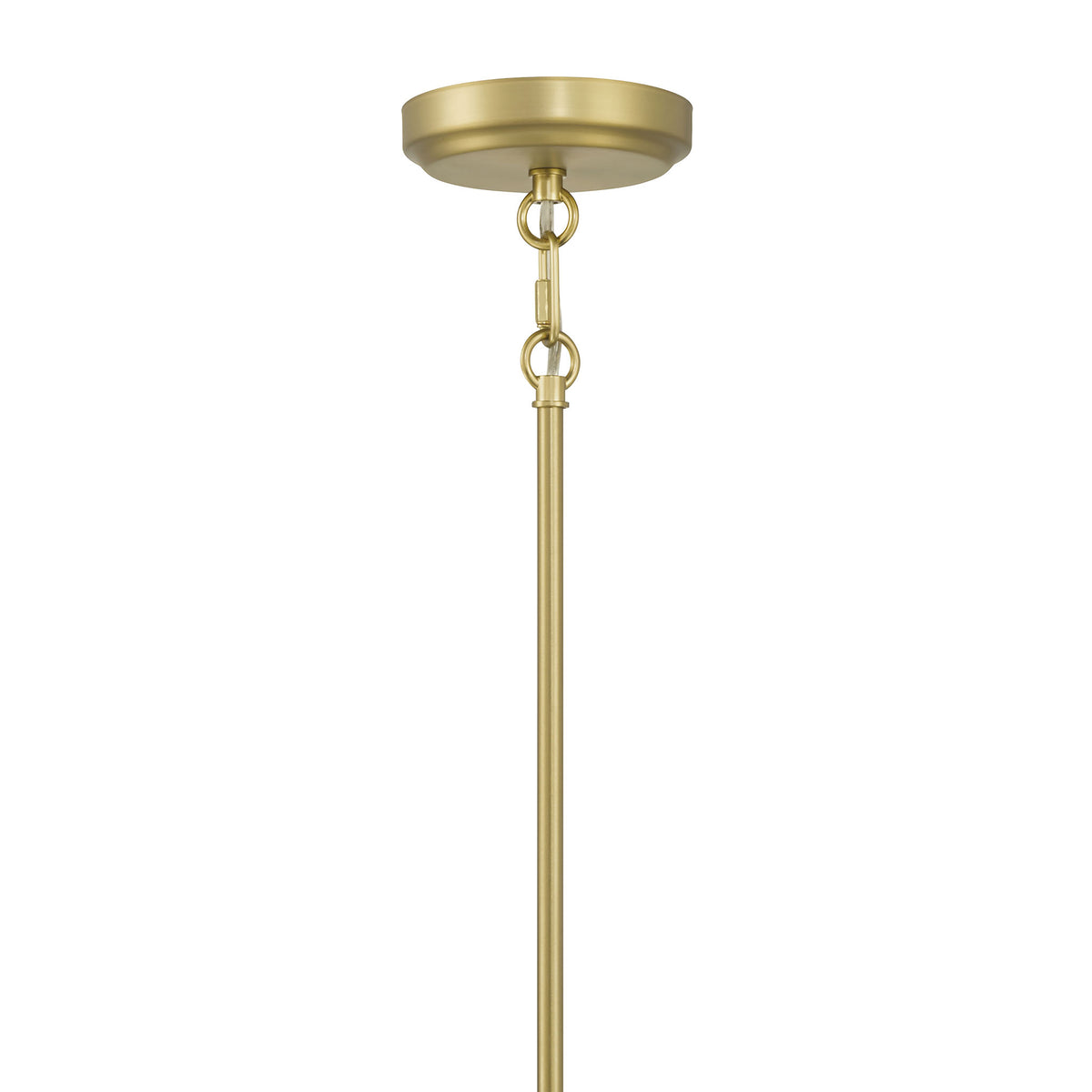7.5'' Miravelle Vintage Brass 1 Light Mini Pendant