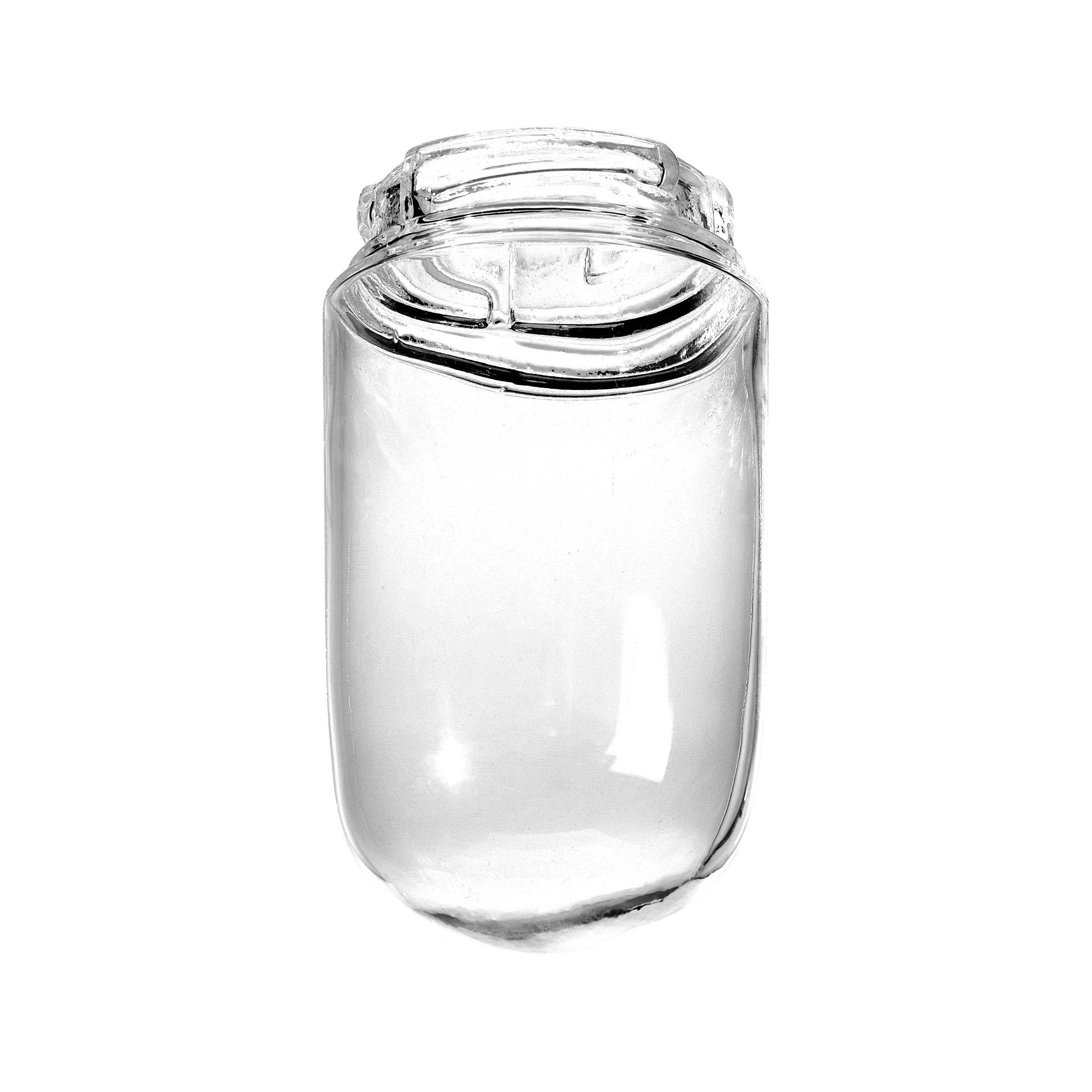 4-inch R Series Clear Glass Shade