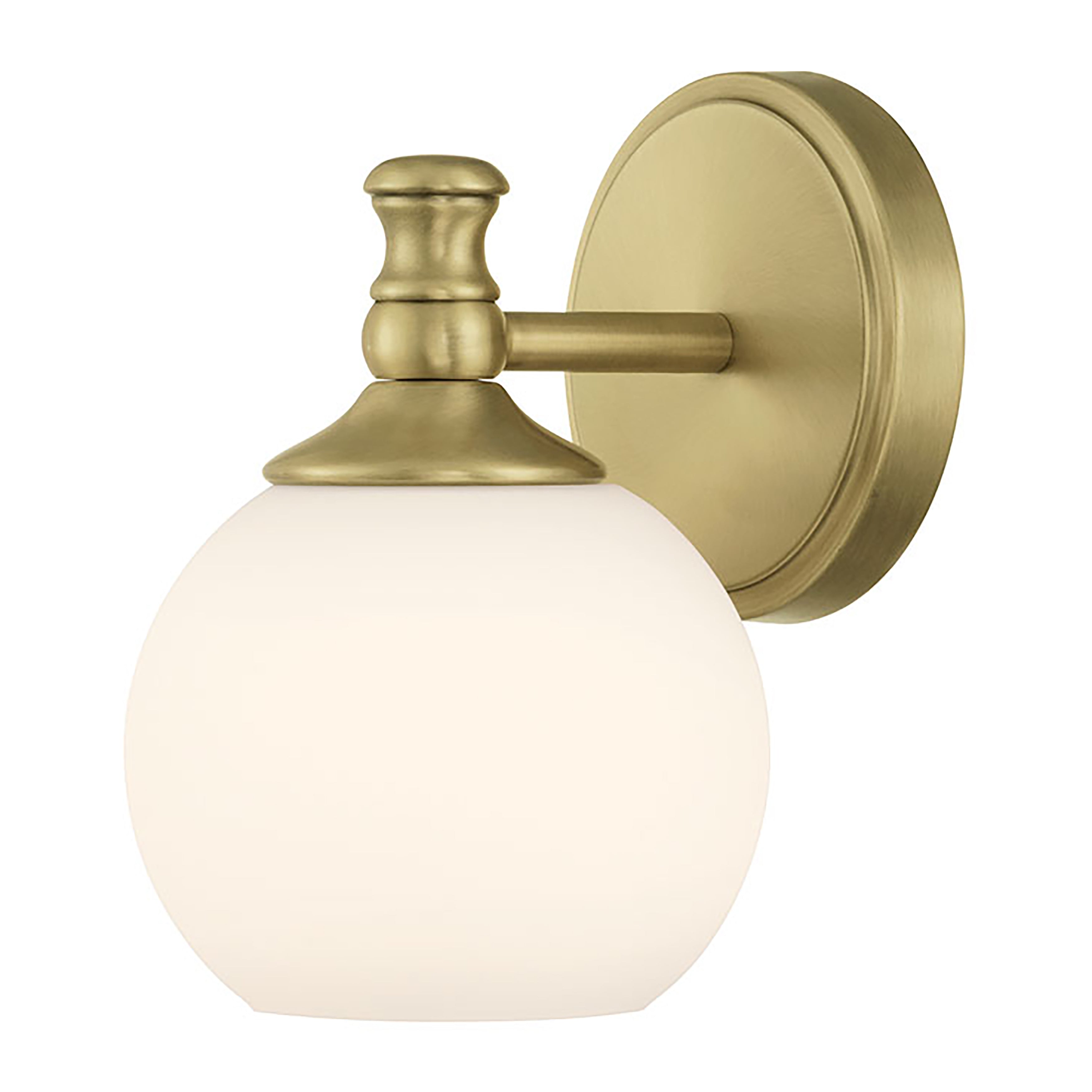 6'' Orlisse Vintage Brass 1 Light Wall Sconce