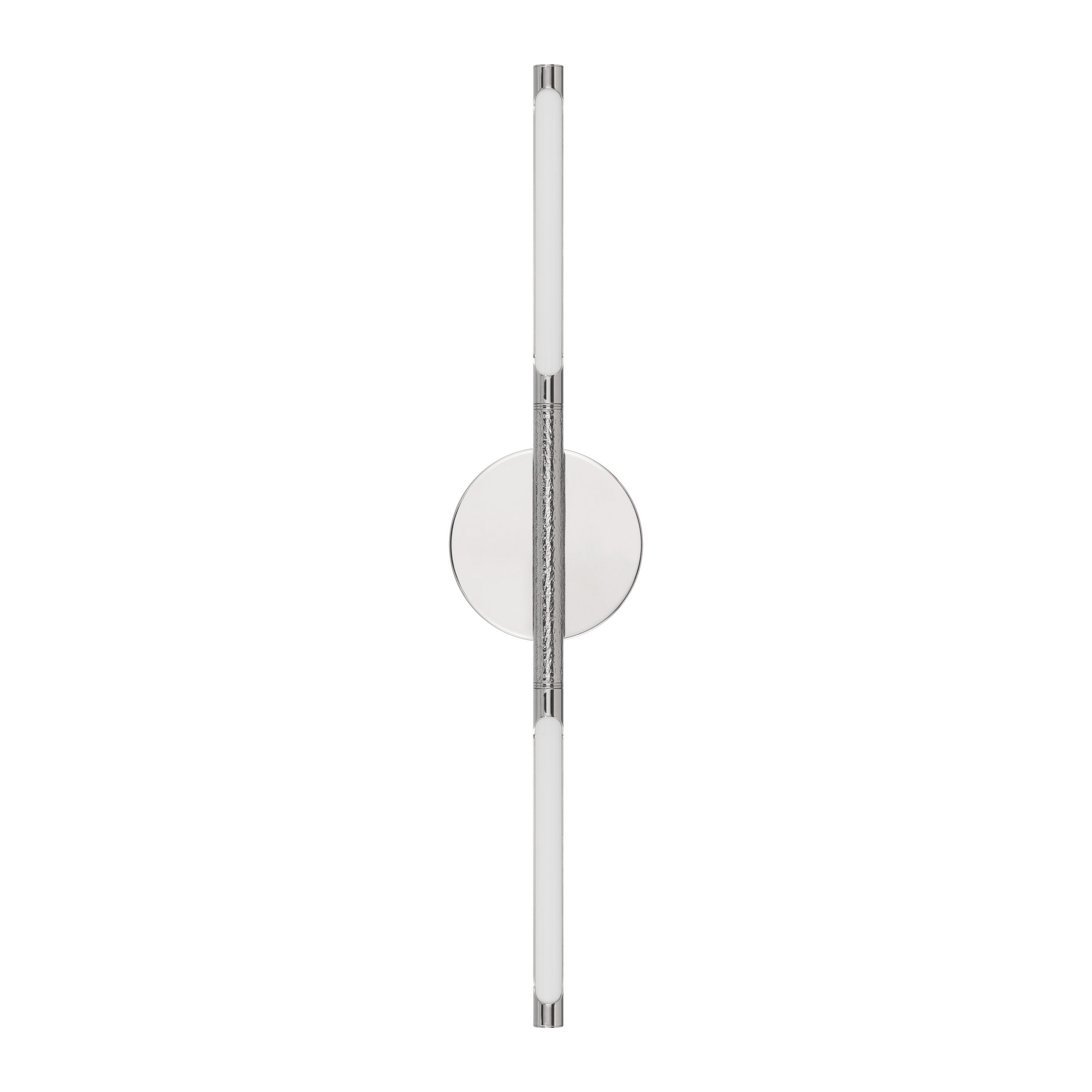 Overture 24-inch 2-light Polished Nickel 5CCT LED Vanity Light