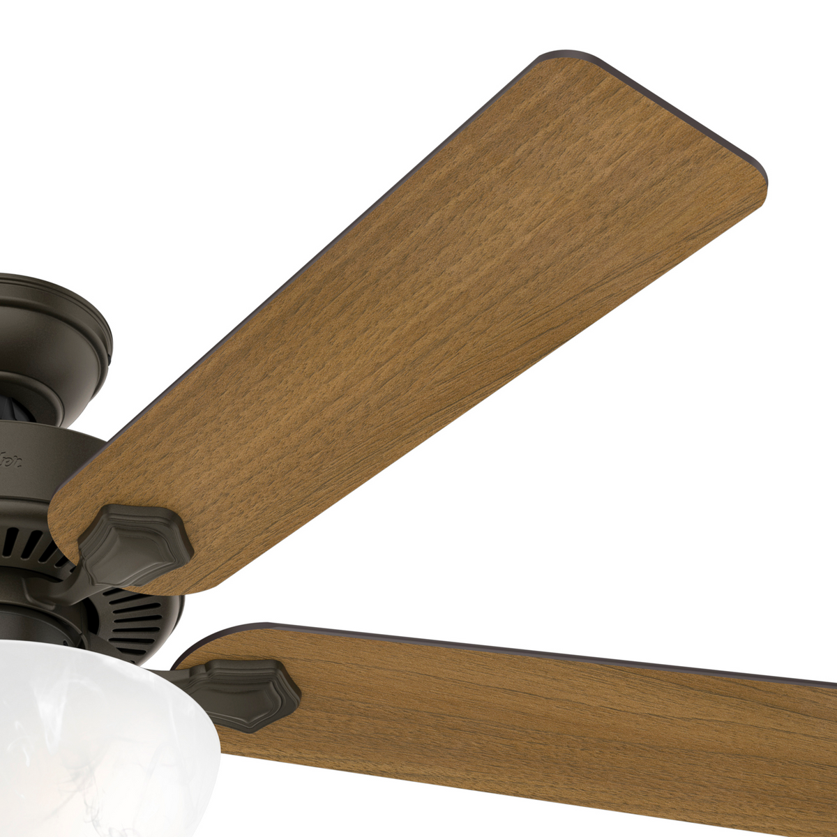 52 inch Swanson New Bronze Ceiling Fan with LED Light Kit and Pull Chain