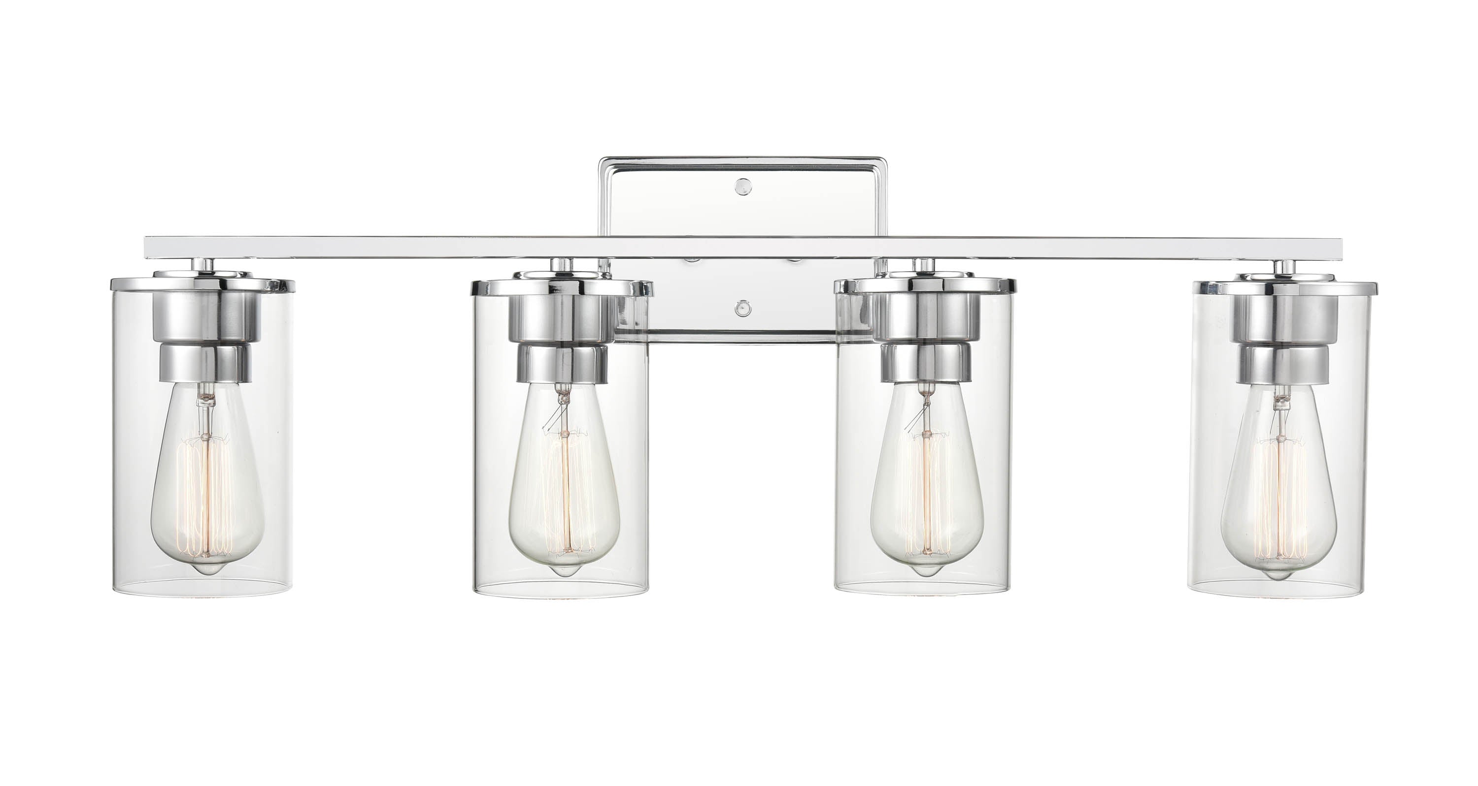 27.63'' Verlana Chrome 4 Light Bath Vanity