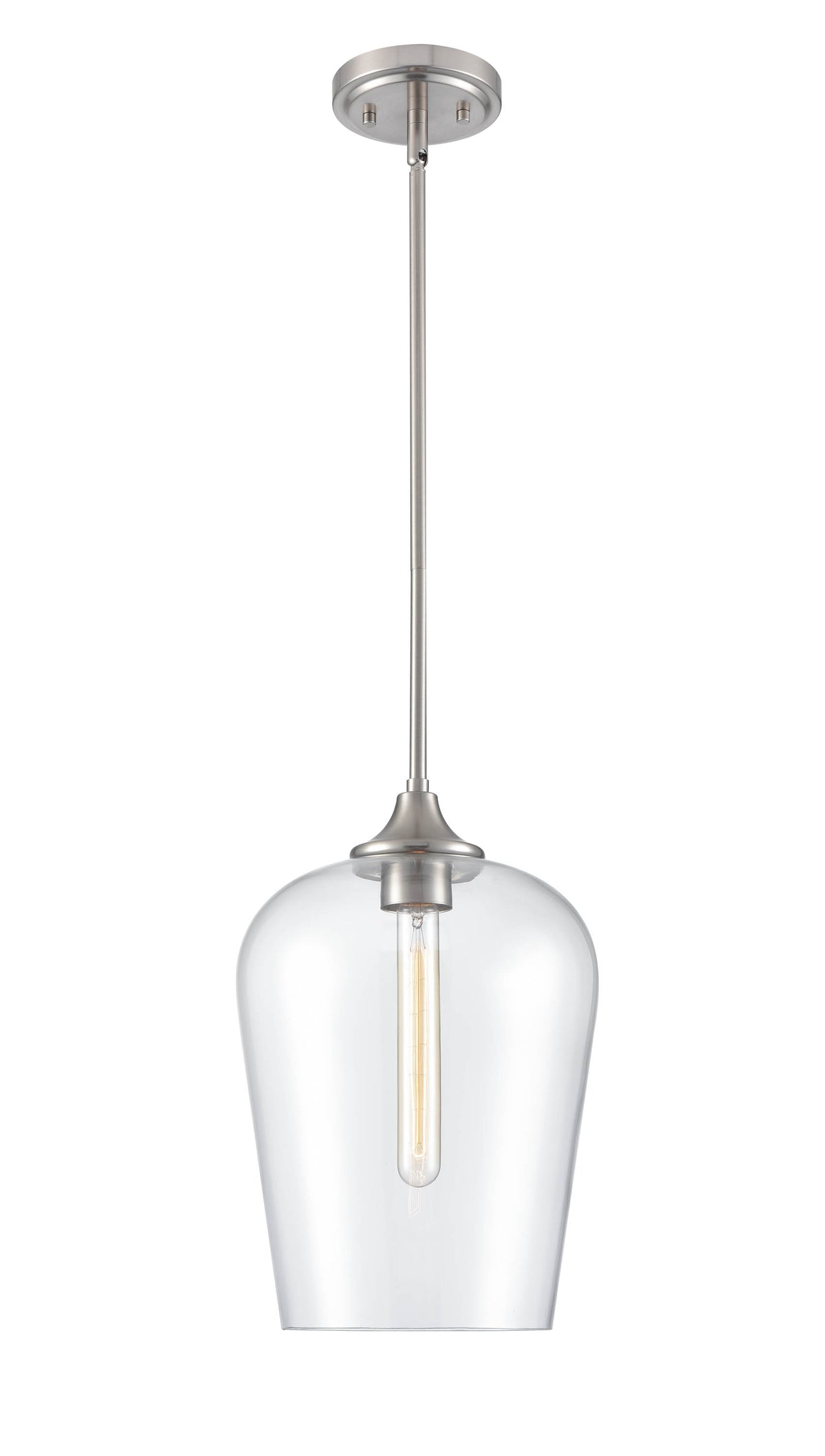 51'' Ashford Brushed Nickel 1 Light Mini Pendant