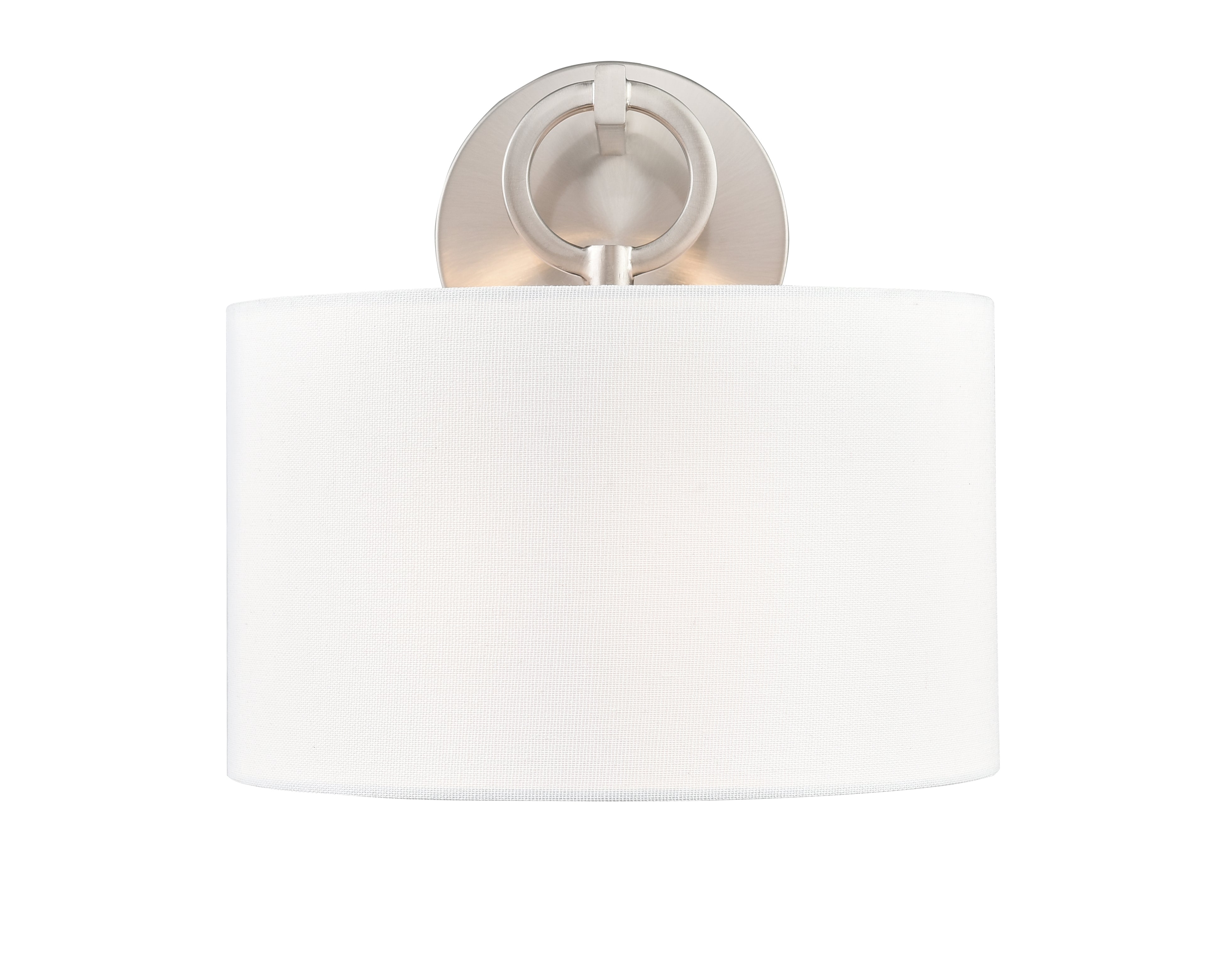 9.88'' Braxstan Brushed Nickel 1 Light Wall Sconce