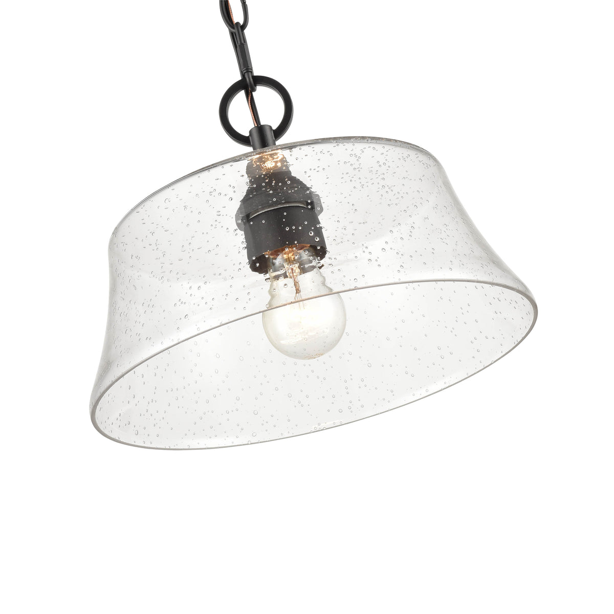 8.5'' Caily Matte Black 1 Light Pendant