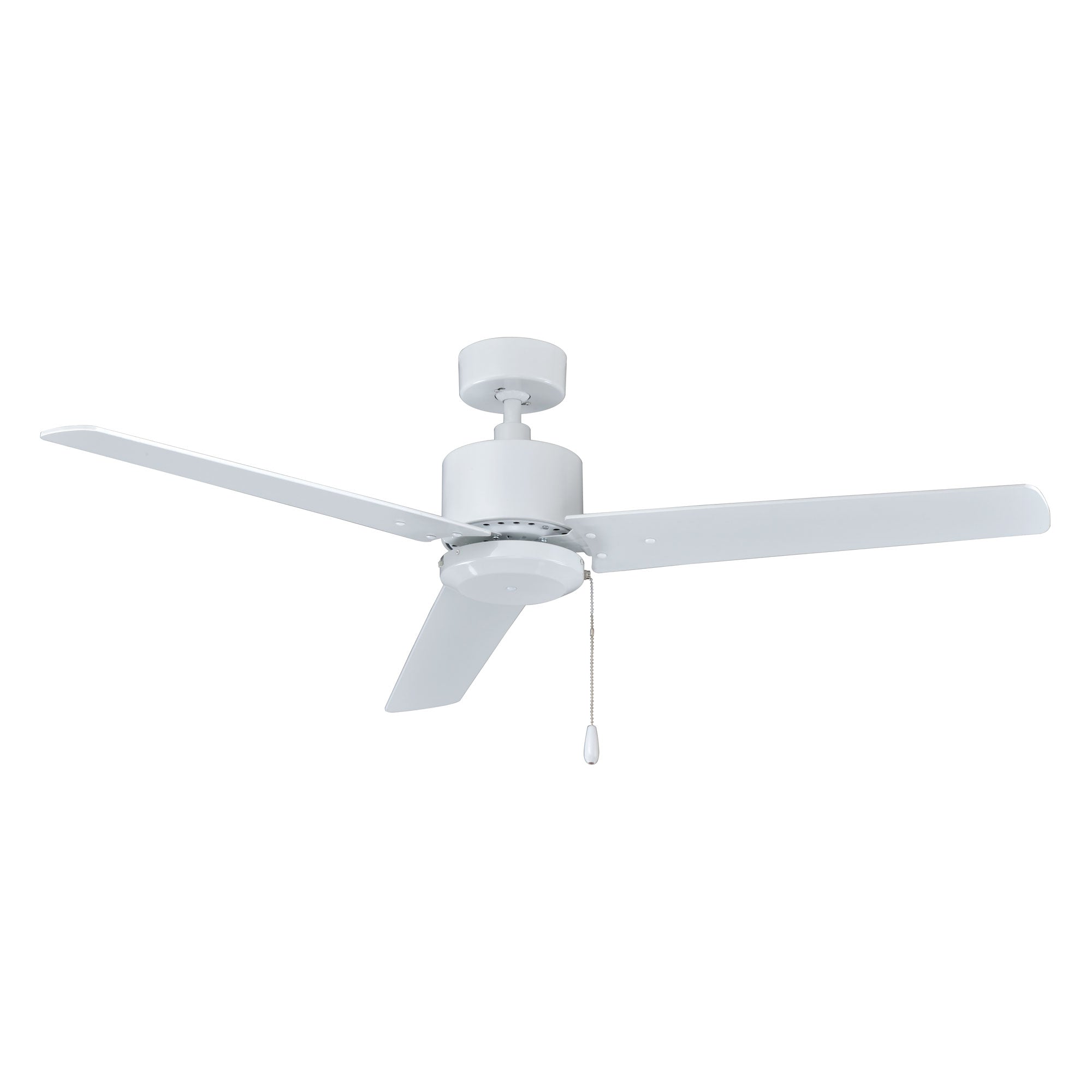 52 Inch Aldea III AC White Indoor Ceiling Fan 3-Blade