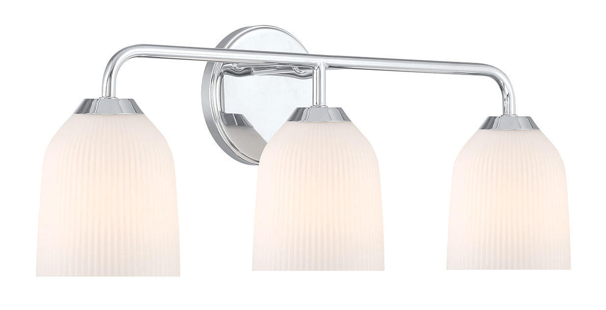 22.75'' Norah Chrome 3 Light Bath Vanity
