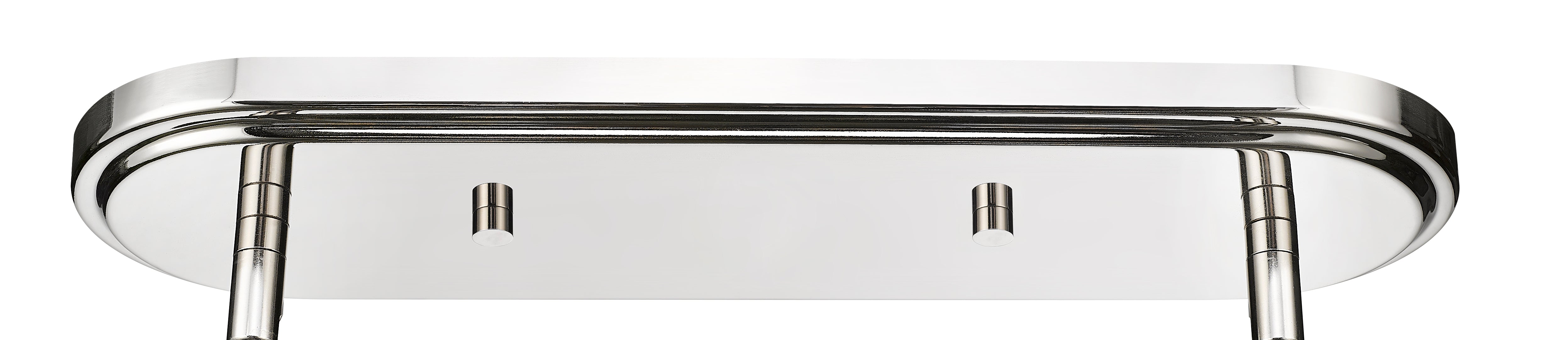 18'' Adorra Polished Nickel 6 Light Linear Chandelier
