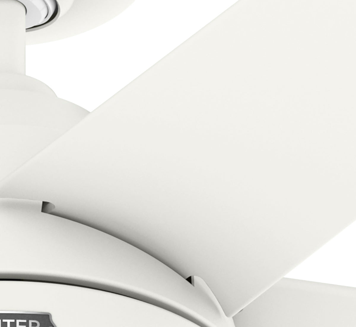52 inch Skyflow Matte White WeatherMax Indoor / Outdoor Ceiling Fan with LED Light Kit and Wall Control