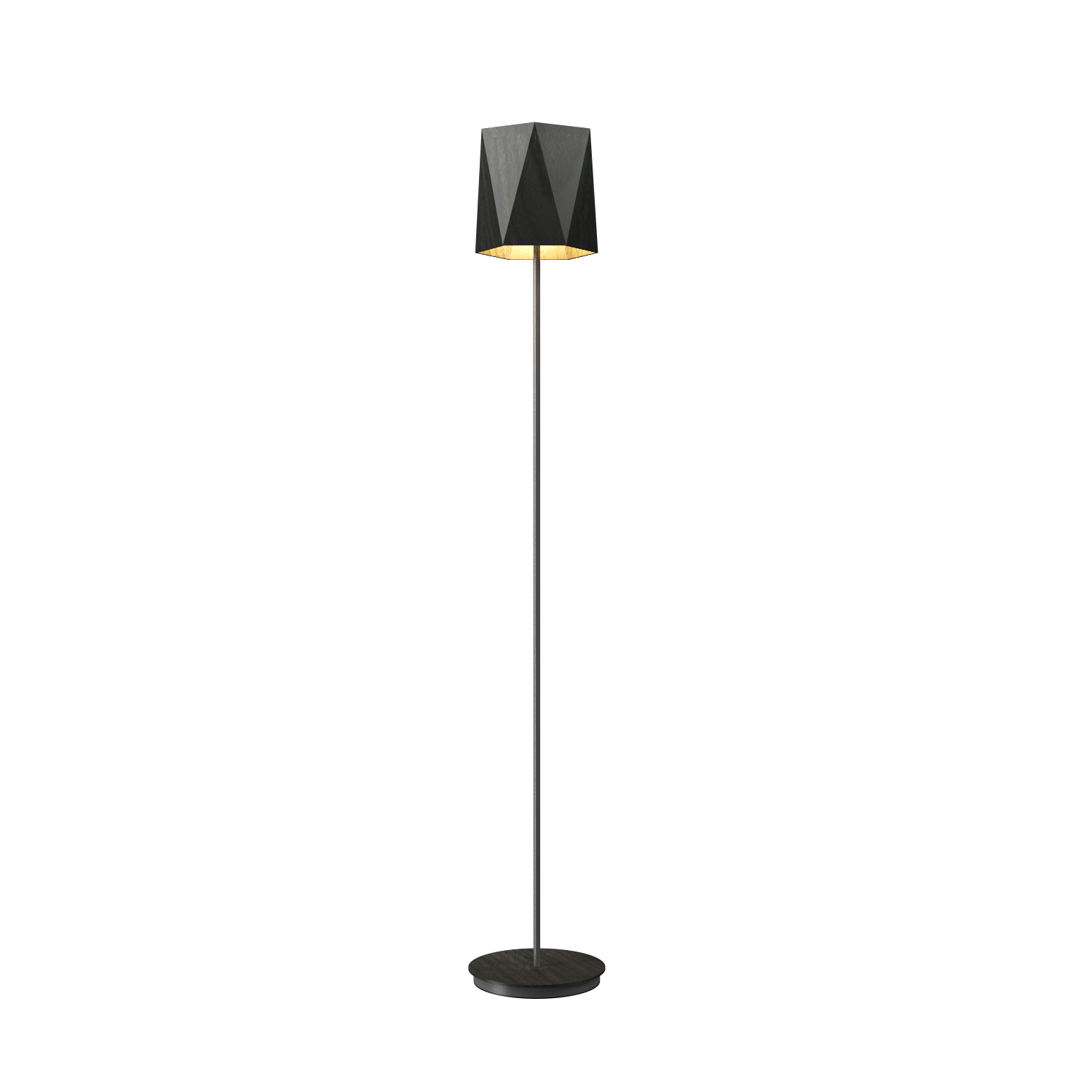 62.99'' Modern Facet Accord Floor Lamp Light