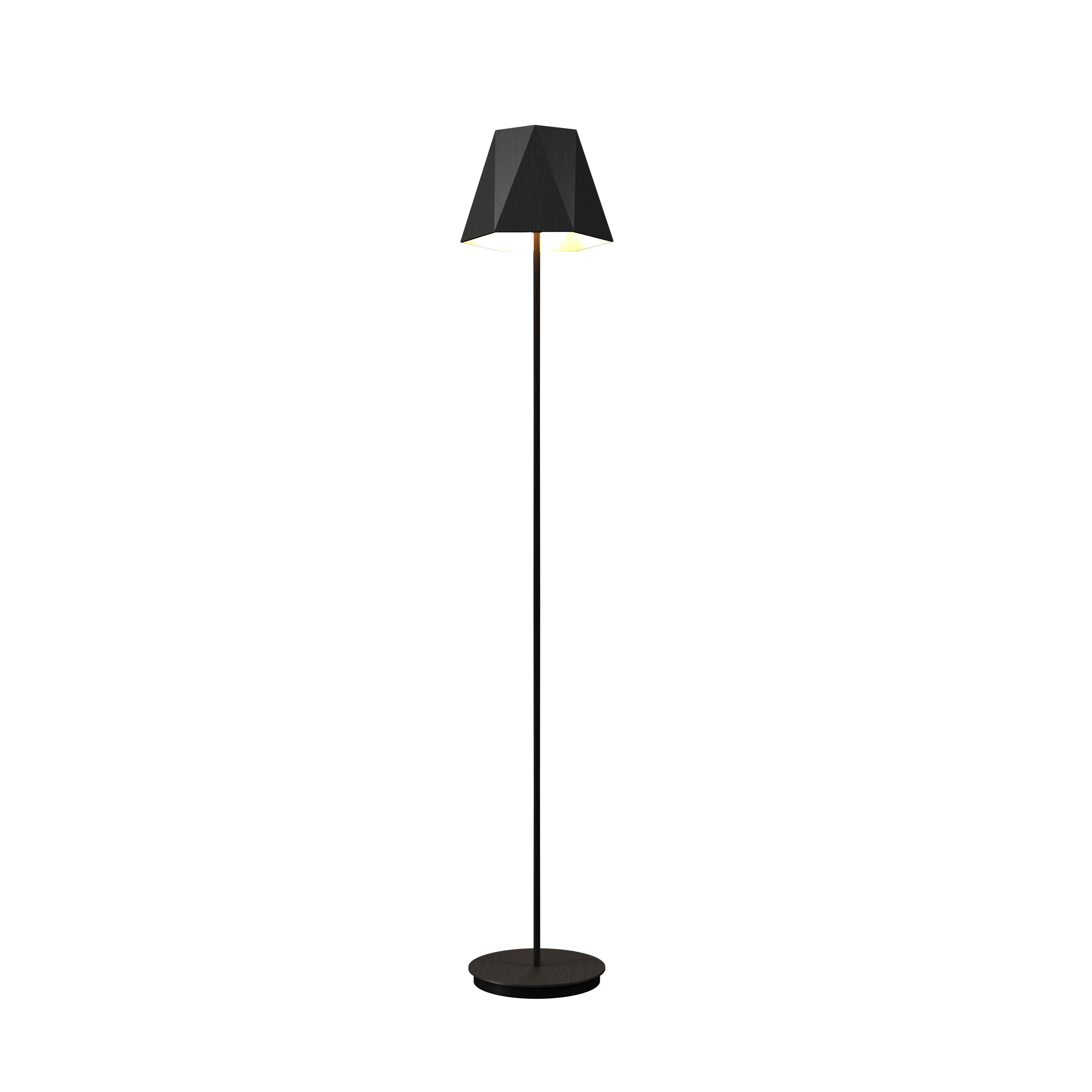 62.99'' Contemporary Facet Accord Floor Lamp Light