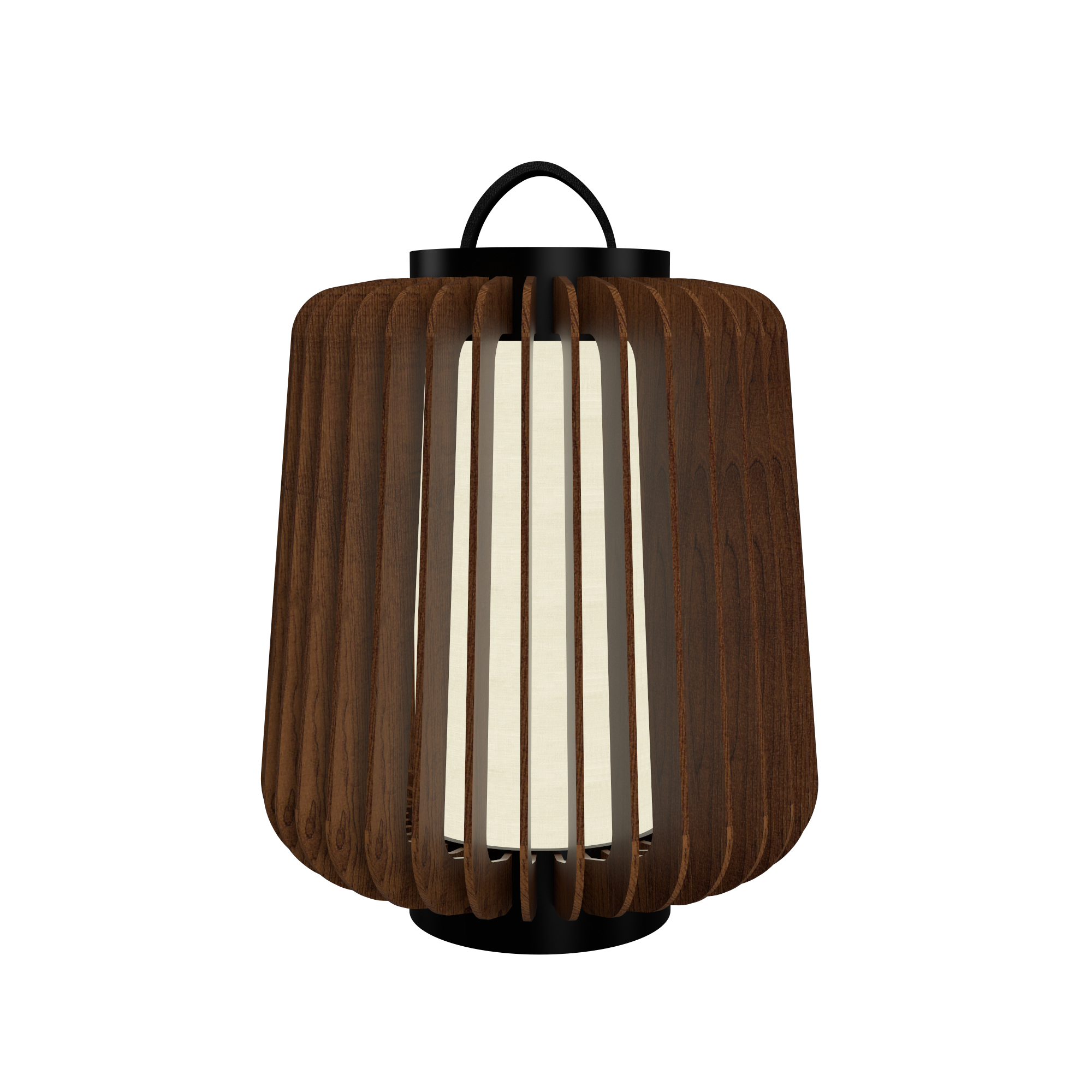 15.35'' Stecche di Legno Accord Floor Lamp Light