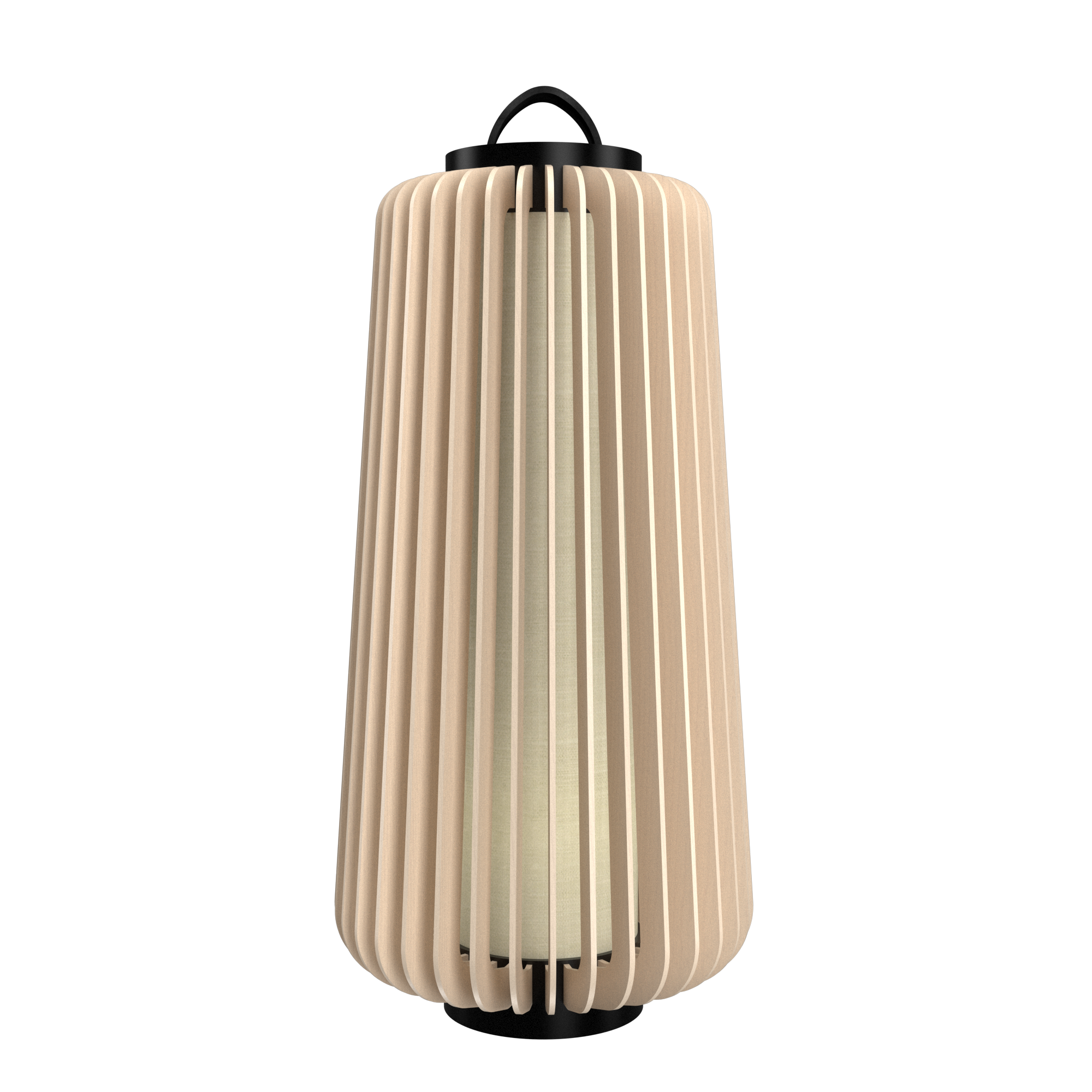 26.18'' Stecche di Legno Accord Floor Lamp Light