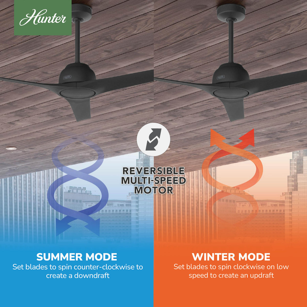 52 inch Gallegos Matte Black Damp Rated Ceiling Fan and Wall Control