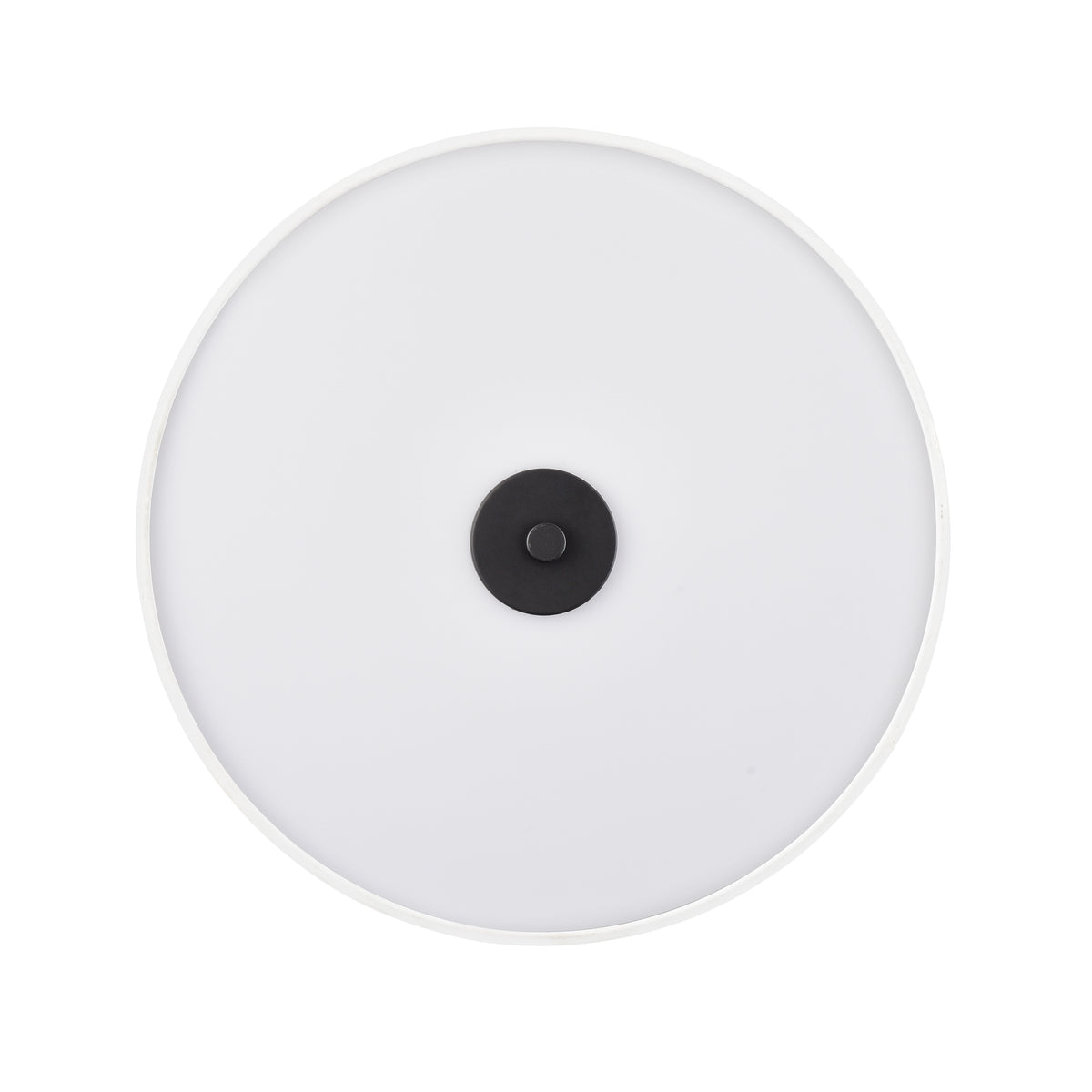 7.75'' Guyten Matte Black 2 Light Flush Mount