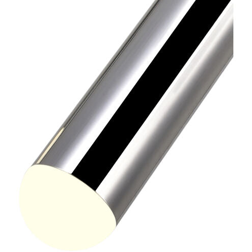 Chime 1 Light Nickel Mini Pendant Integrated LED