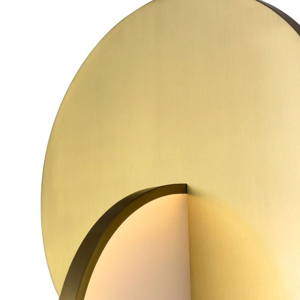 Tranche 1 Light Brass Mini Pendant Brushed Brass