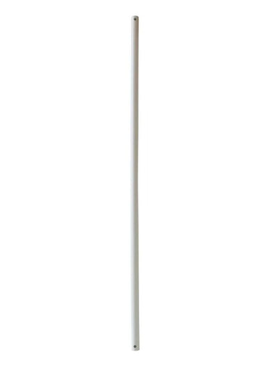 36 Inch White Downrod Compatible with Lucci Air Ceiling Fans