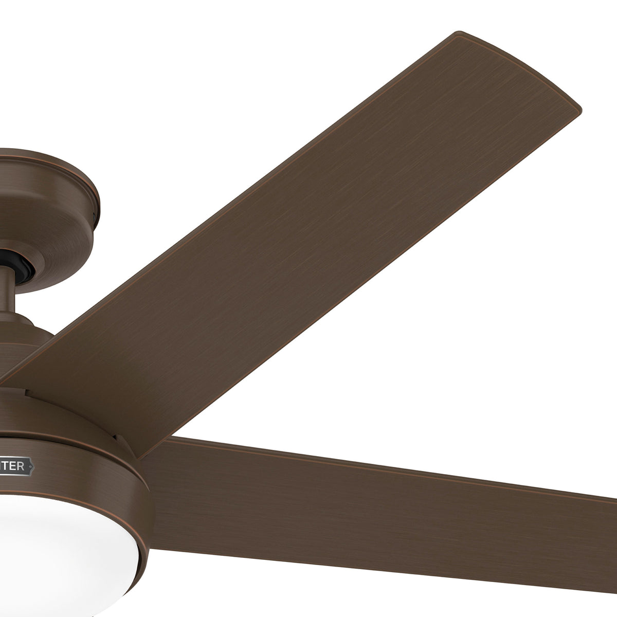 52 inch Skyflow Matte Bronze WeatherMax Indoor / Outdoor Ceiling Fan with LED Light Kit and Wall Control