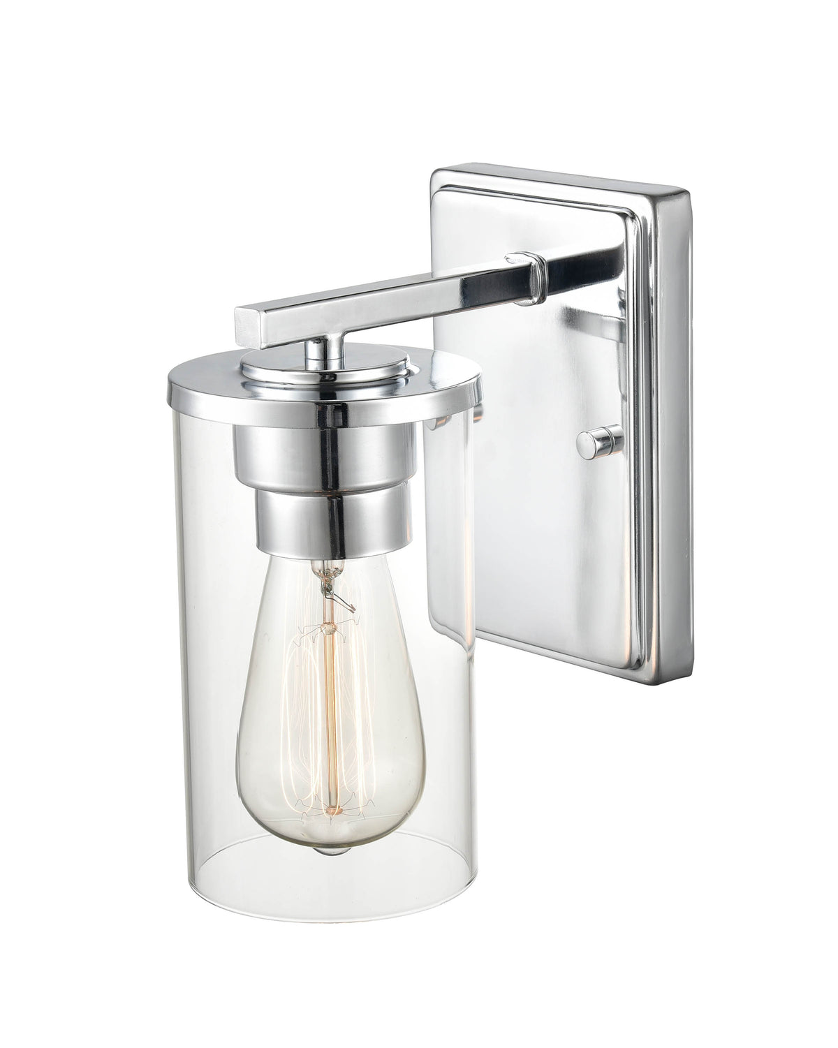 4.33'' Verlana Chrome 1 Light Wall Sconce