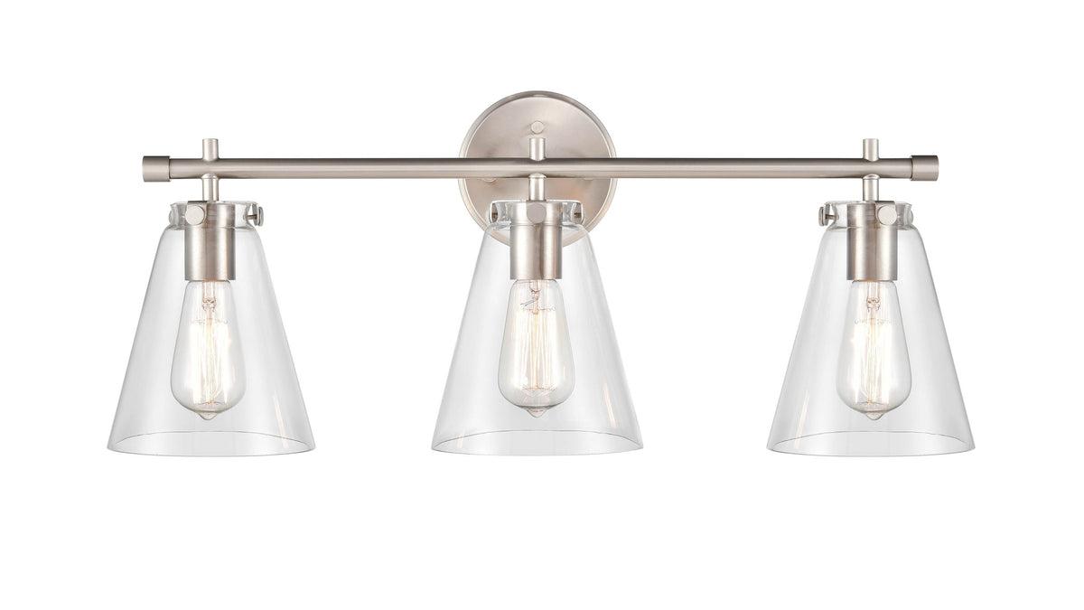 27'' Aliza Brushed Nickel 3 Light Bath Vanity