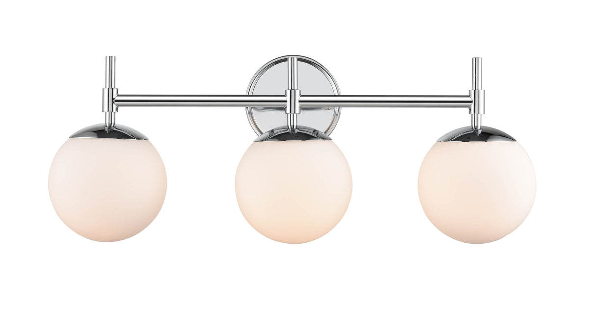 24'' Chrome 3 Light Bath Vanity
