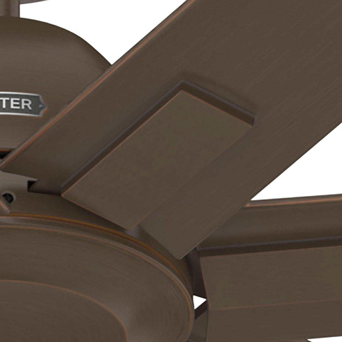 72 inch Downtown ENERGY STAR® Matte Bronze Damp Rated Ceiling Fan and Wall Control
