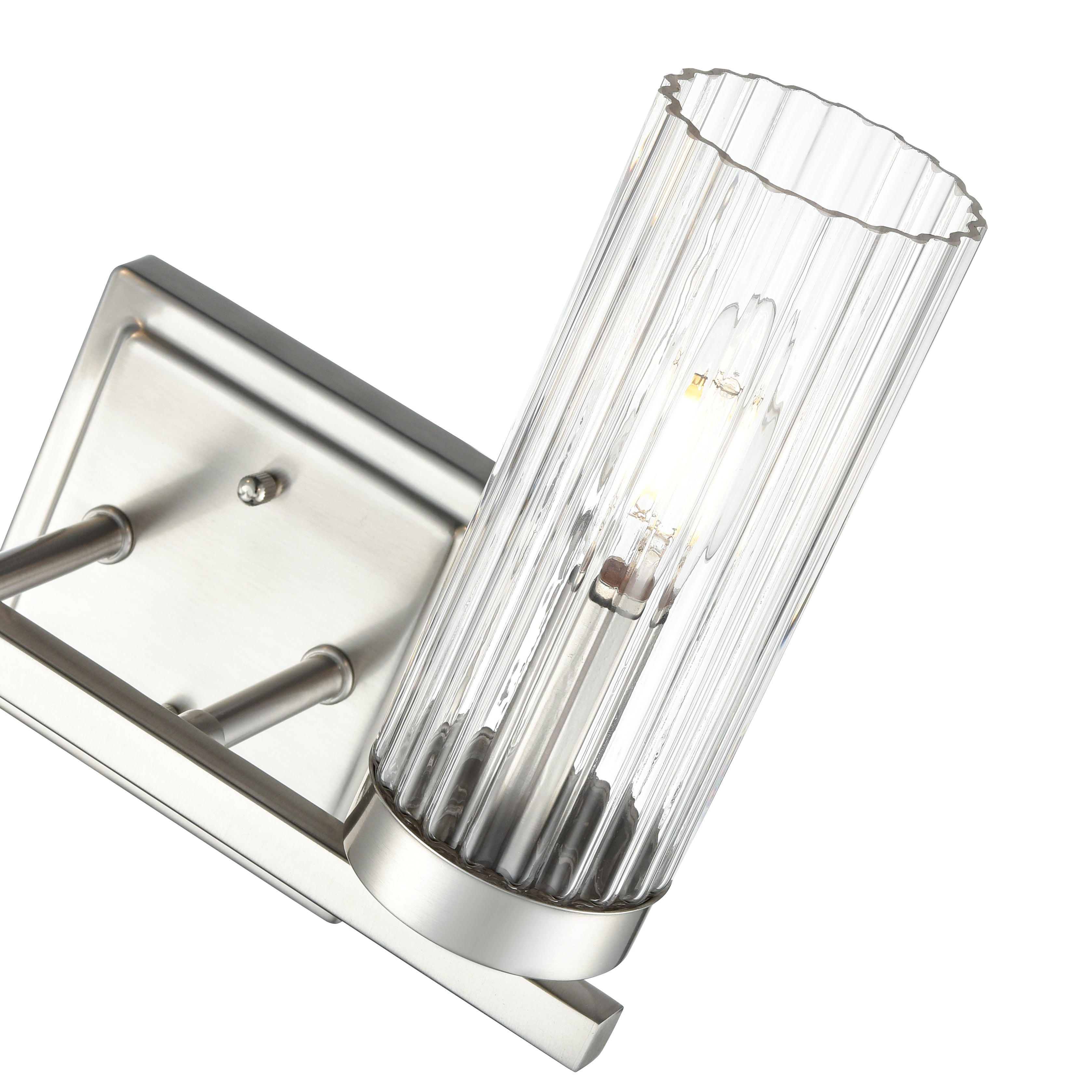 12.5'' Iversen Brushed Nickel 2 Light Bath Vanity