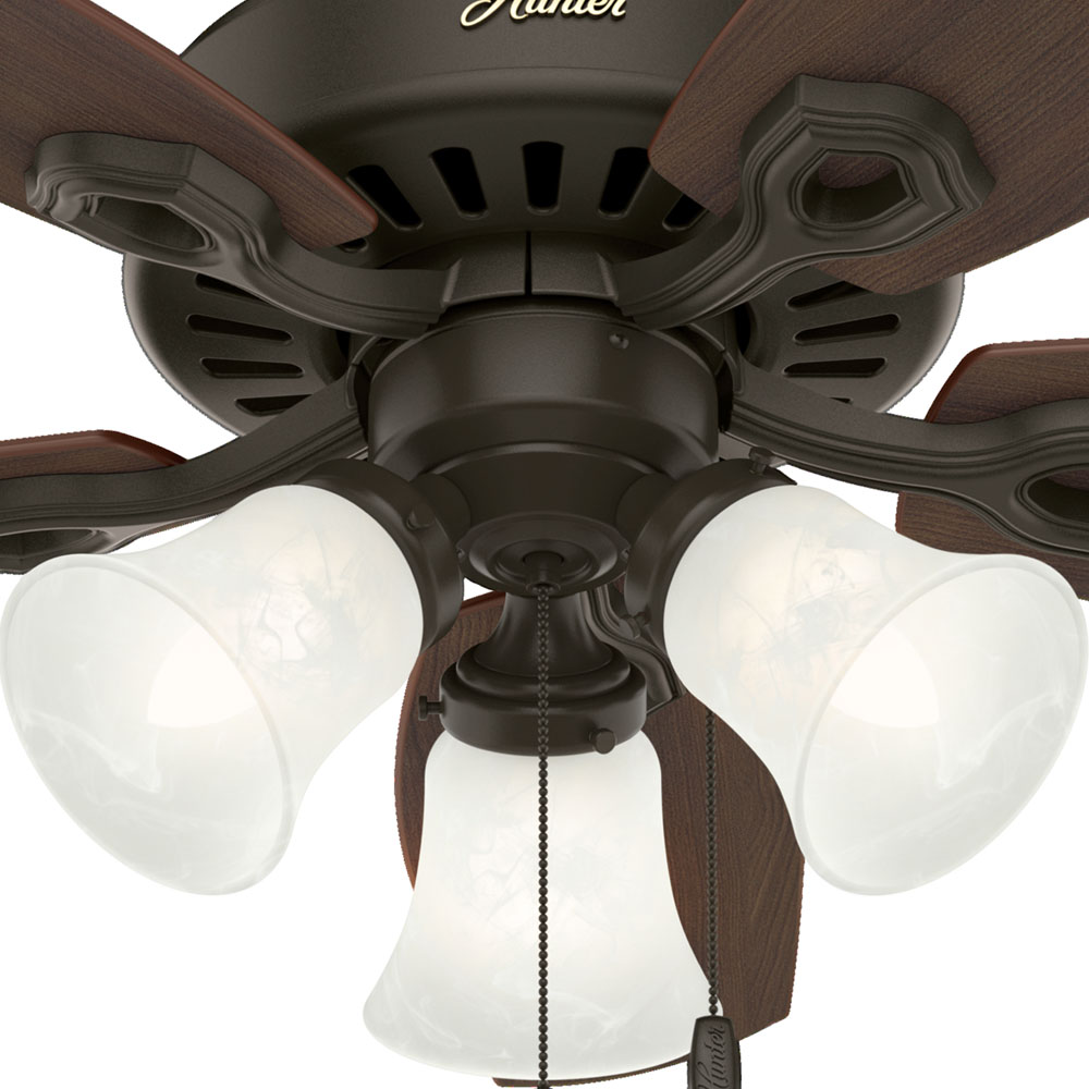 42 inch Builder New Bronze Ceiling Fan with LED Light Kit