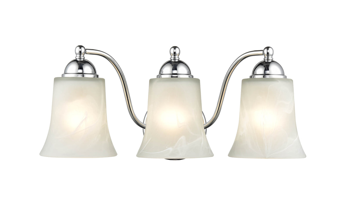 18'' Abelia Chrome 3 Light Bath Vanity