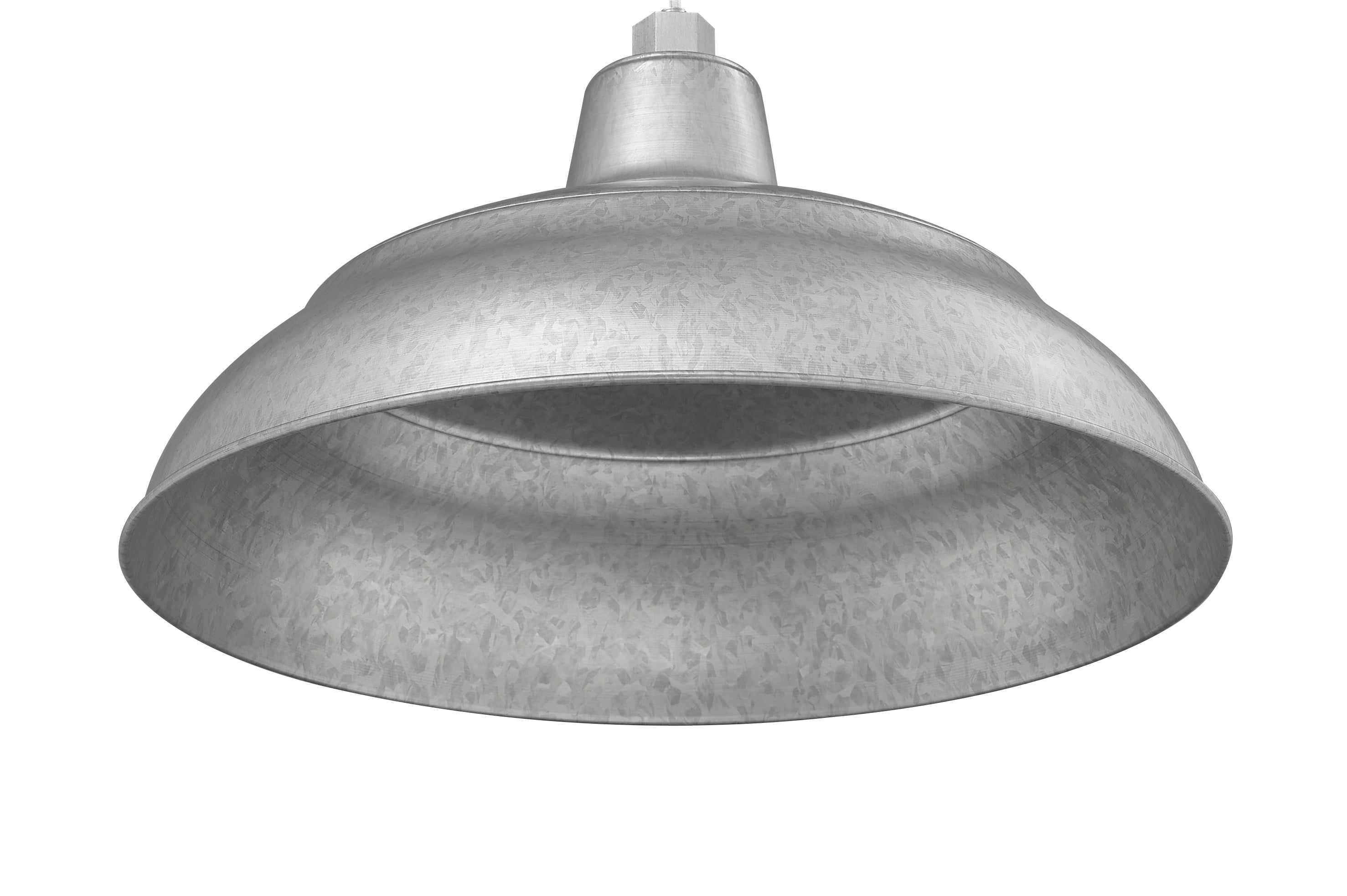 17'' Galvanized Metal R Series Warehouse Shade