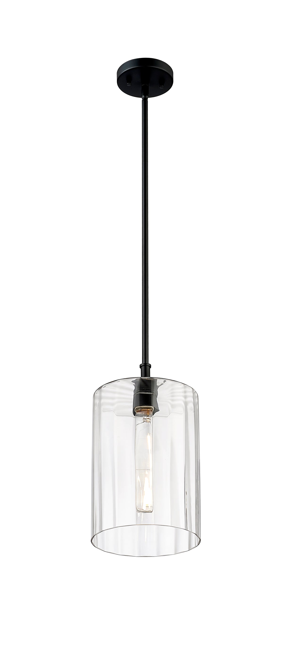 13.75'' Chastine Matte Black 1 Light Pendant