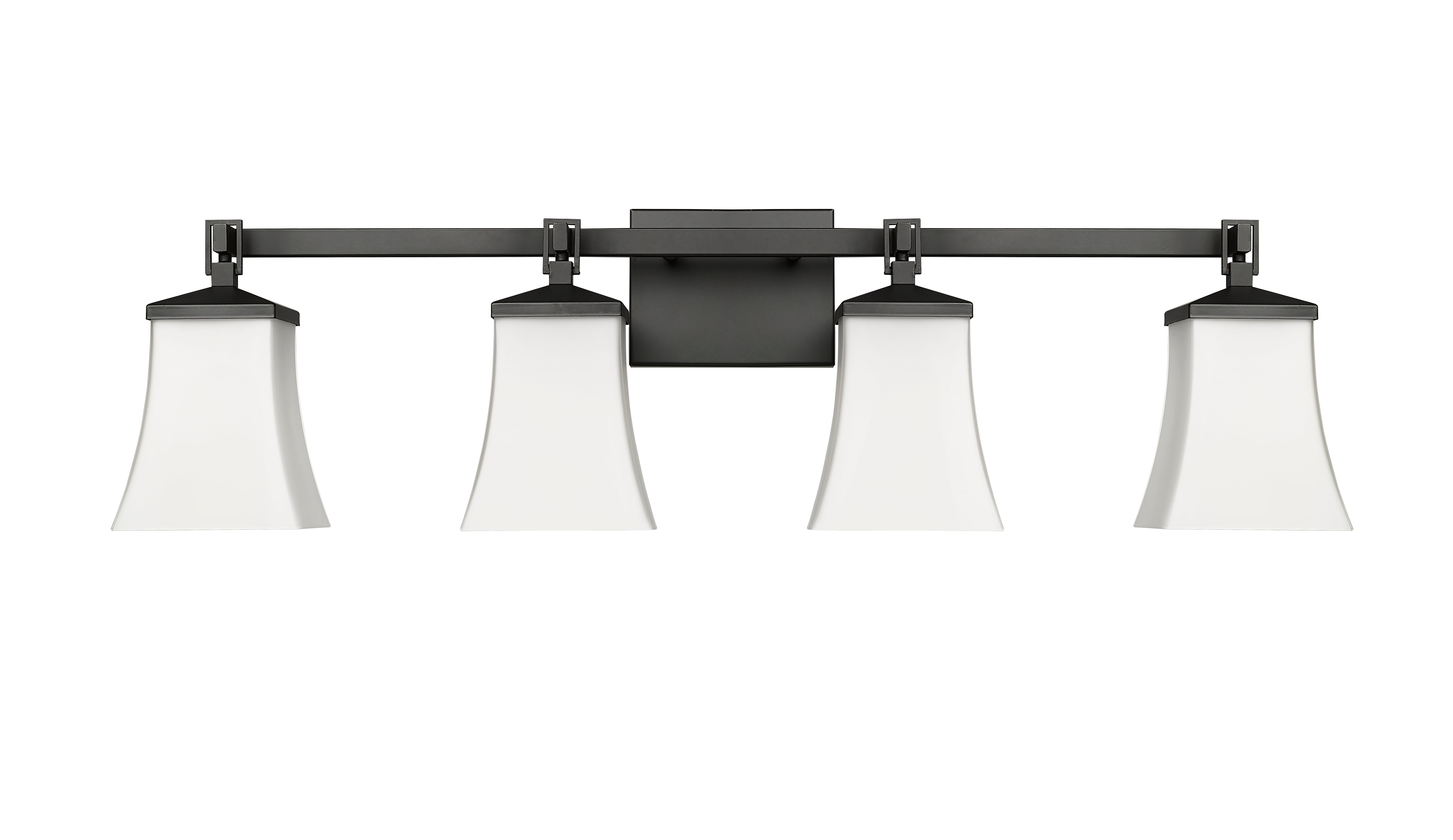 33.25'' Sonorra Matte Black 4 Light Bath Vanity