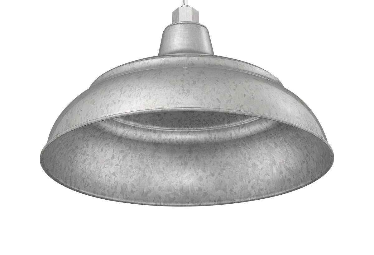 14'' Galvanized Metal R Series Warehouse Shade