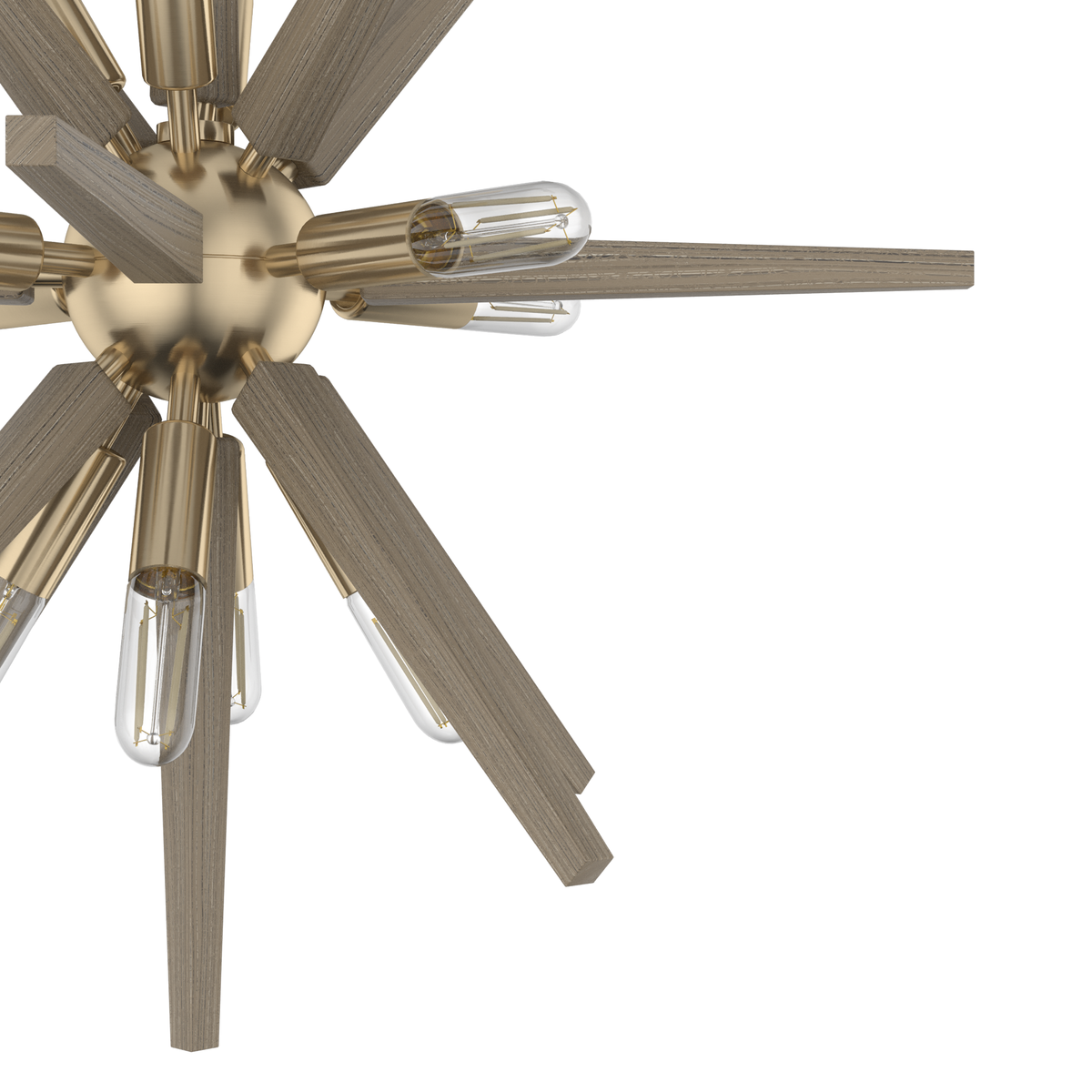 Jupiter Star 18-inch 12-light Alturas Gold Pendant