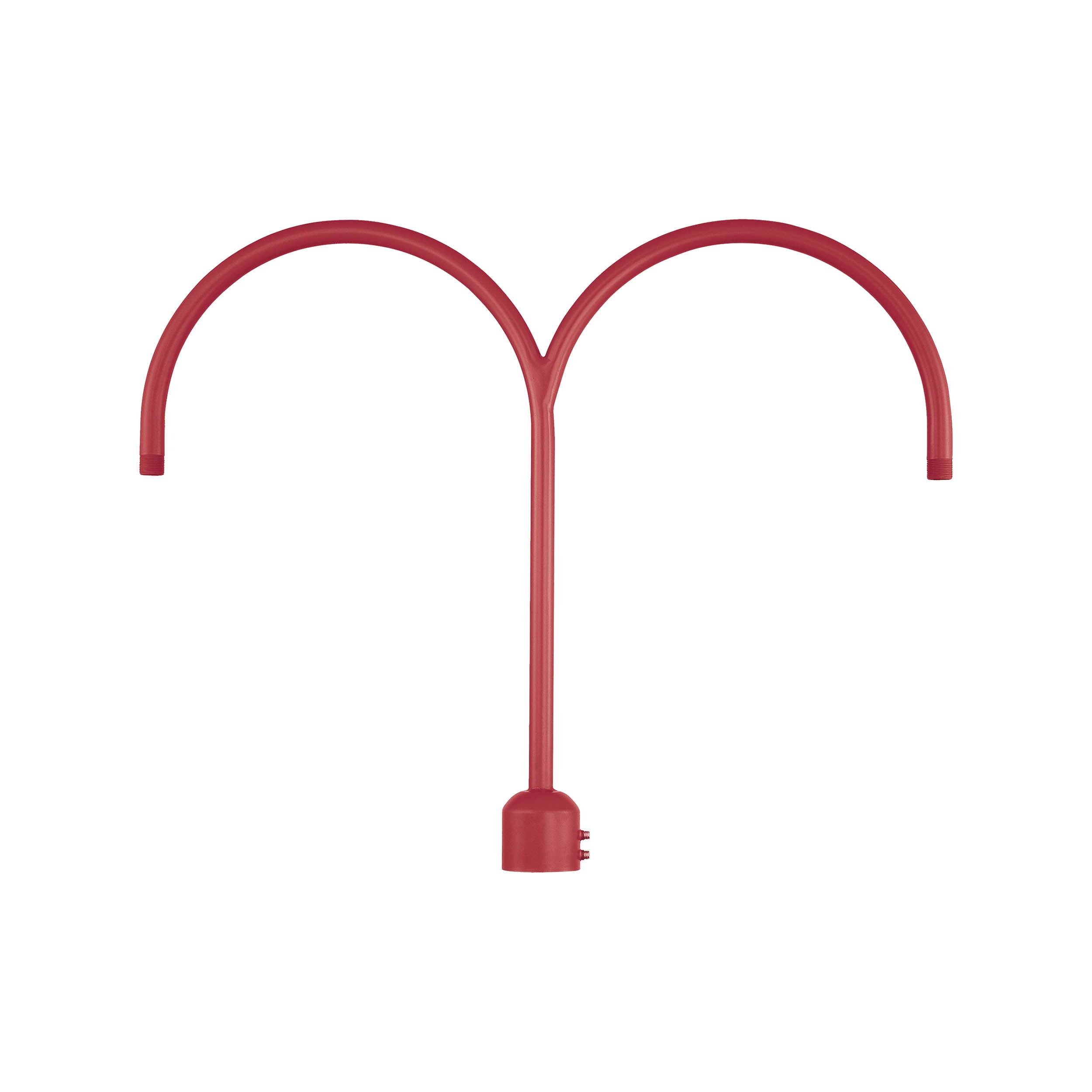 32.75'' Satin Red R Series Post Adapter