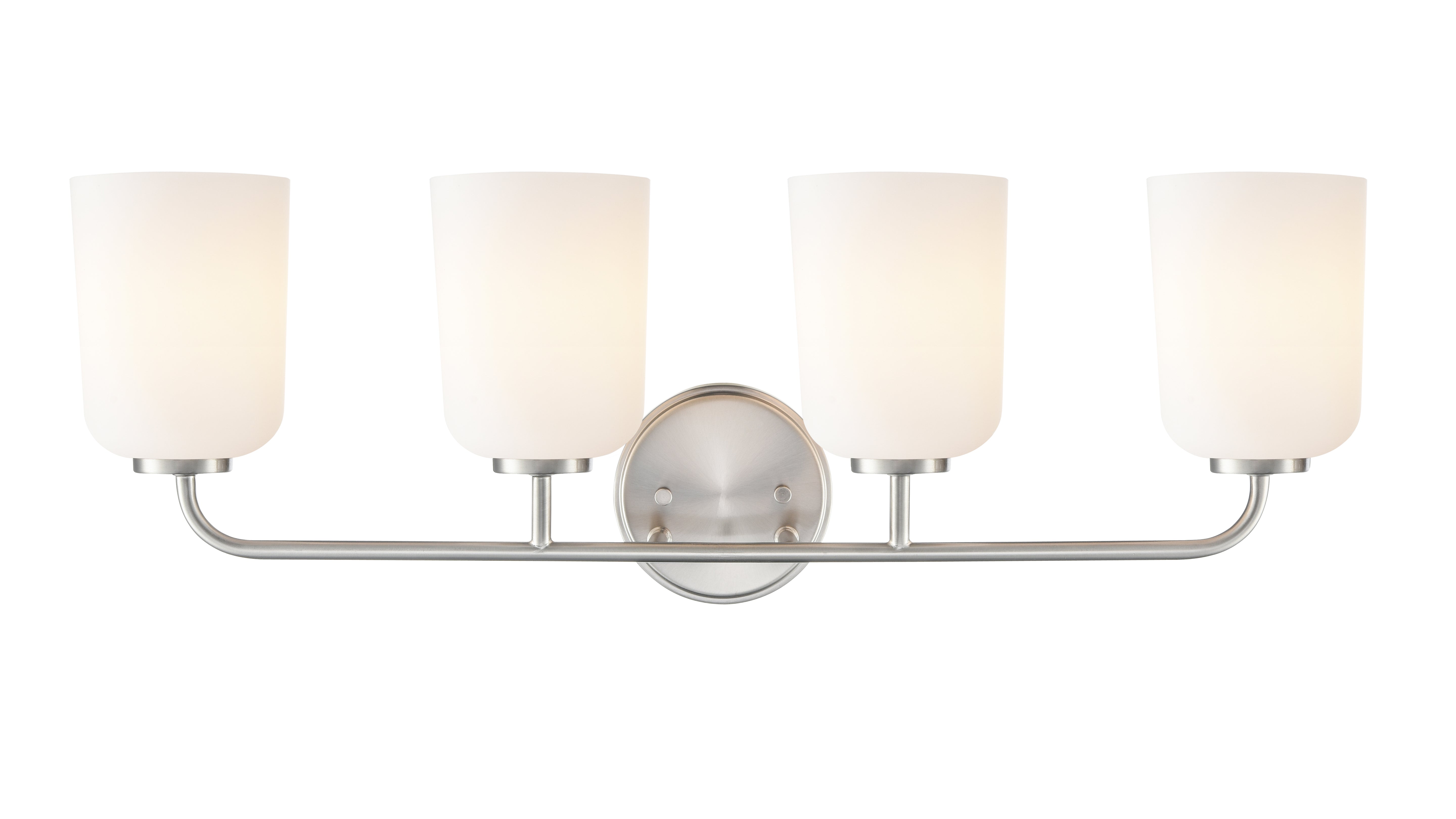28'' Laphia Brushed Nickel 4 Light Bath Vanity