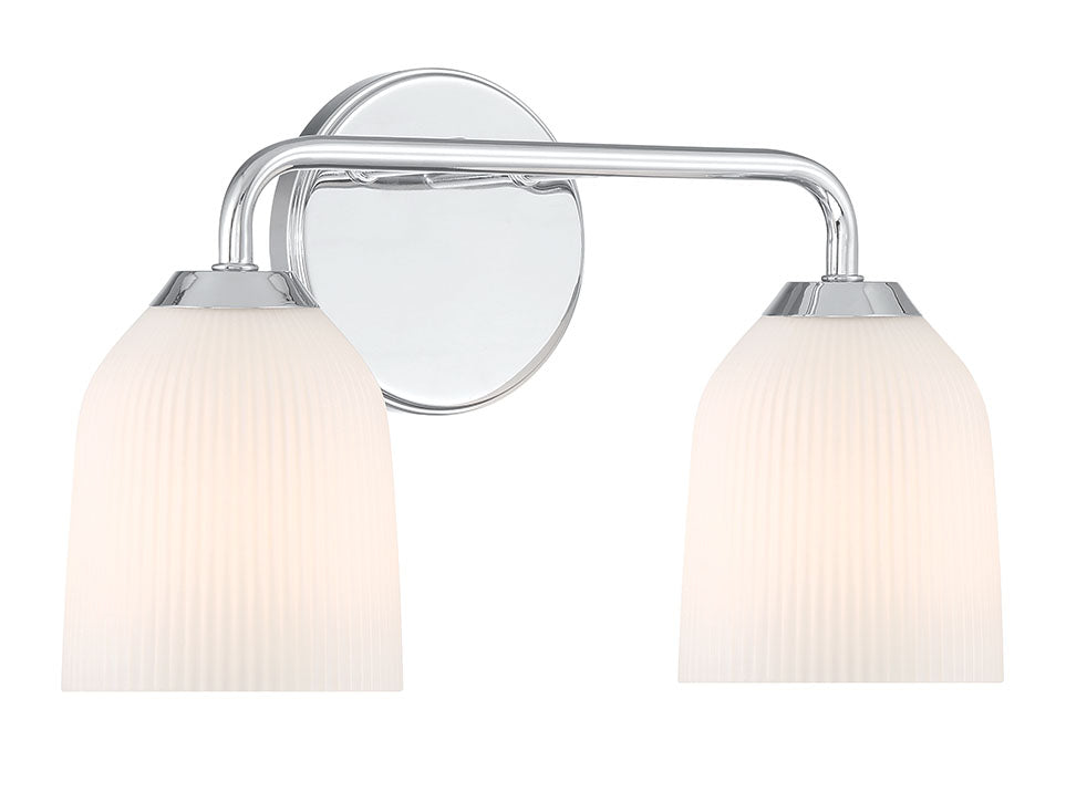 15'' Norah Chrome 2 Light Bath Vanity