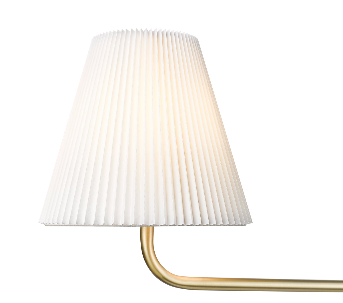 18'' Ami Vintage Brass 2 Light Linear Chandelier