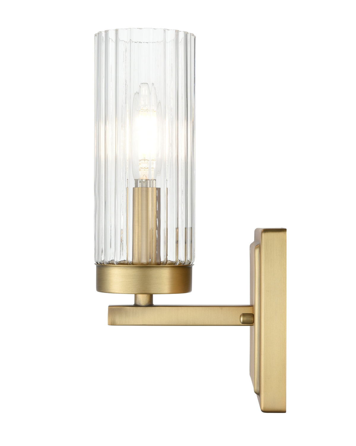 5'' Iversen Vintage Brass 1 Light Wall Sconce