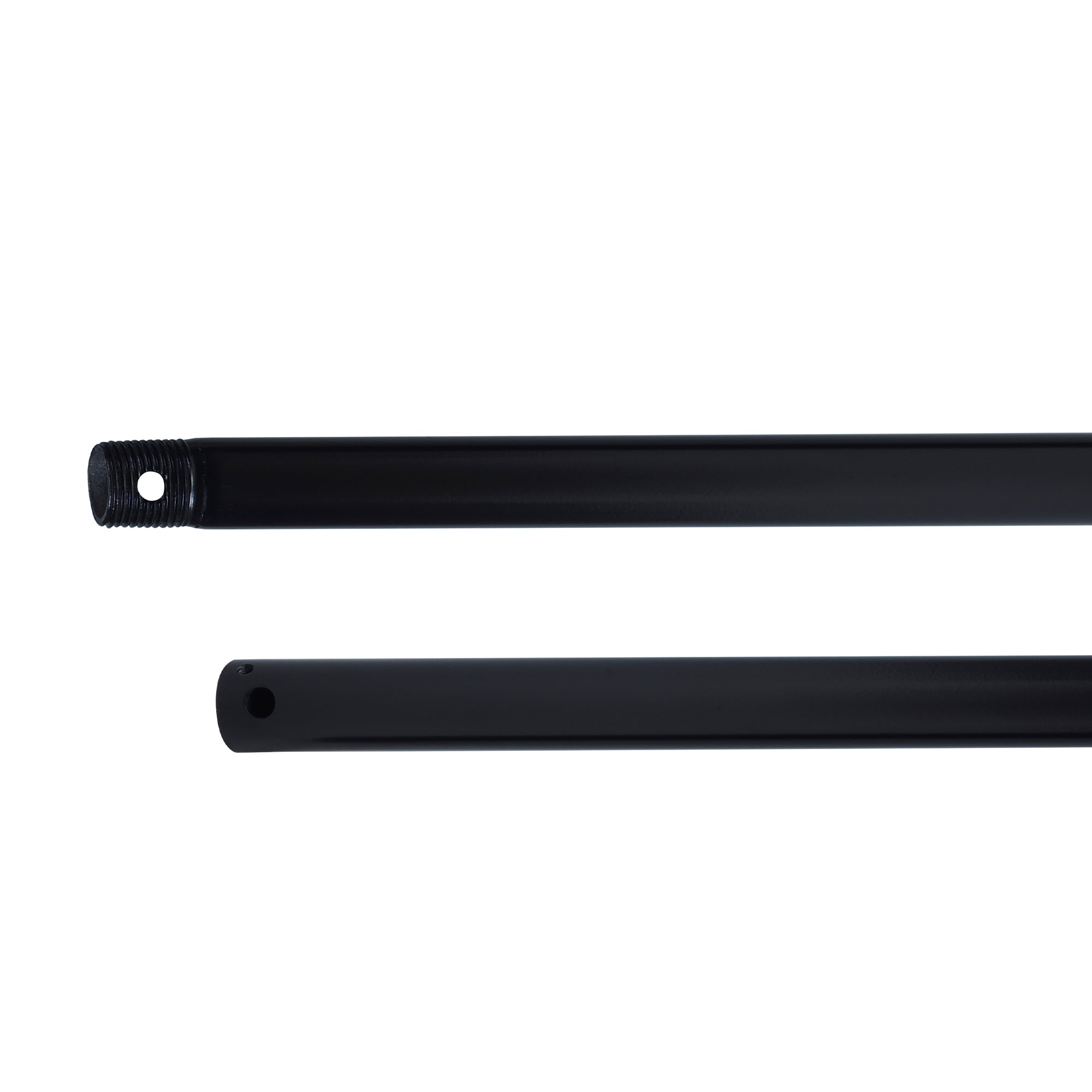 12-inch Black Fan Downrod