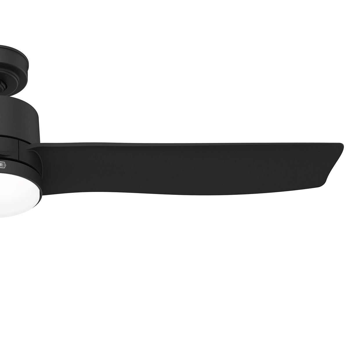 60 inch Bolsa Matte Black Ceiling Fan with LED Light Kit and Handheld Remote