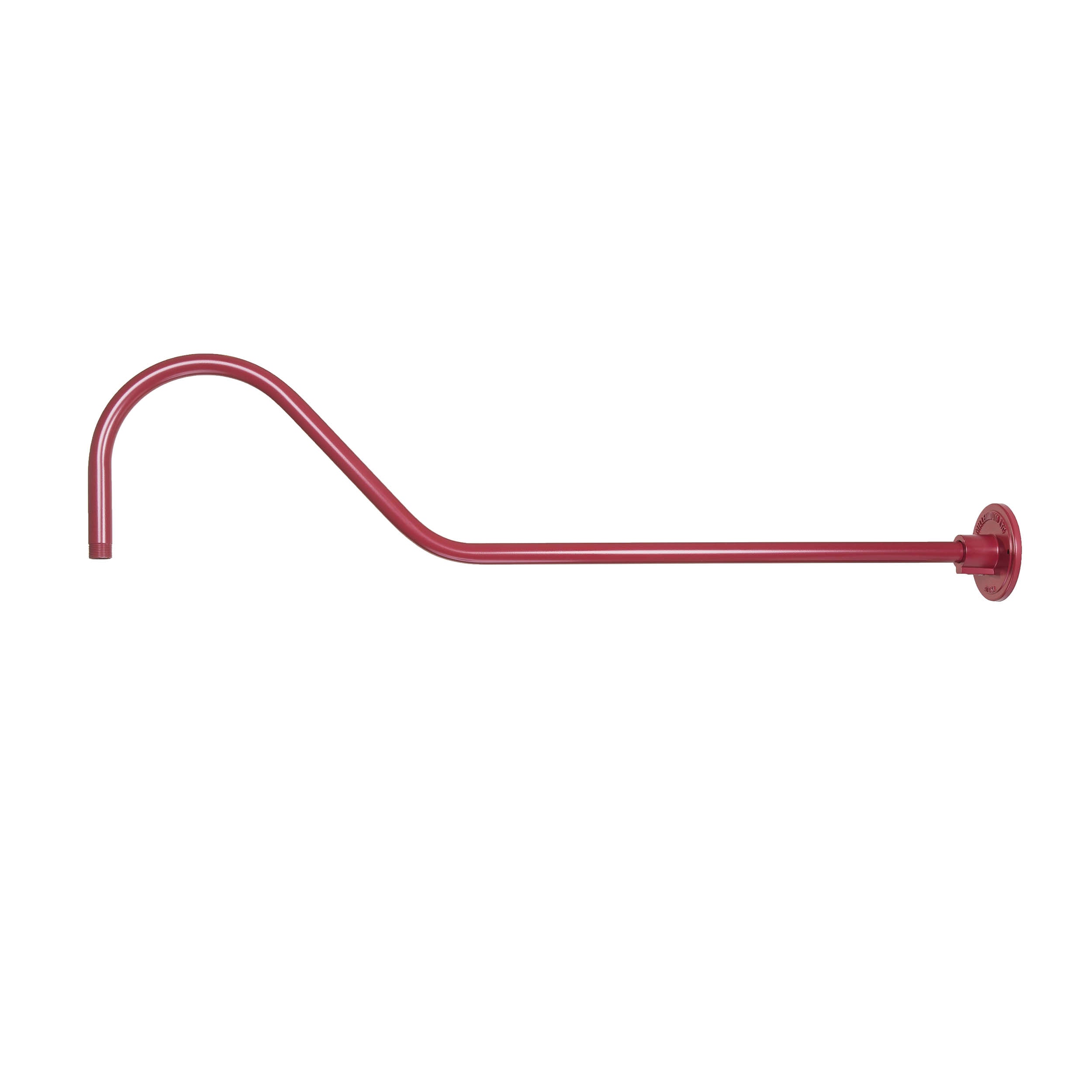 11.5-inch R Series Satin Red Gooseneck Arm