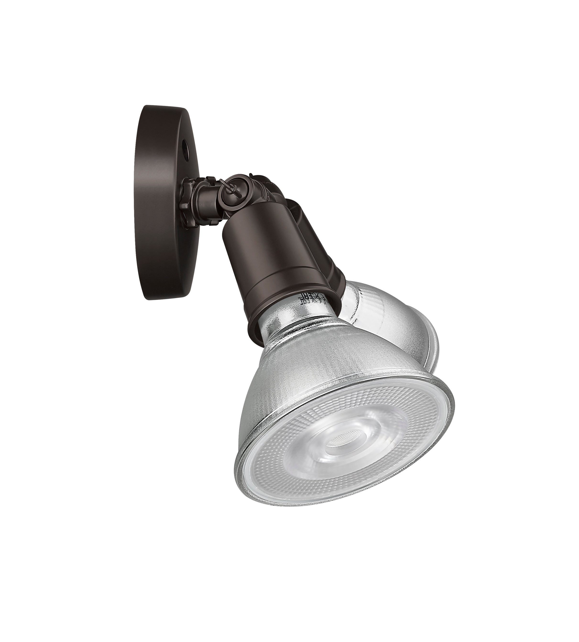 9.25'' Powder Coated Bronze 2 Light Flood Light