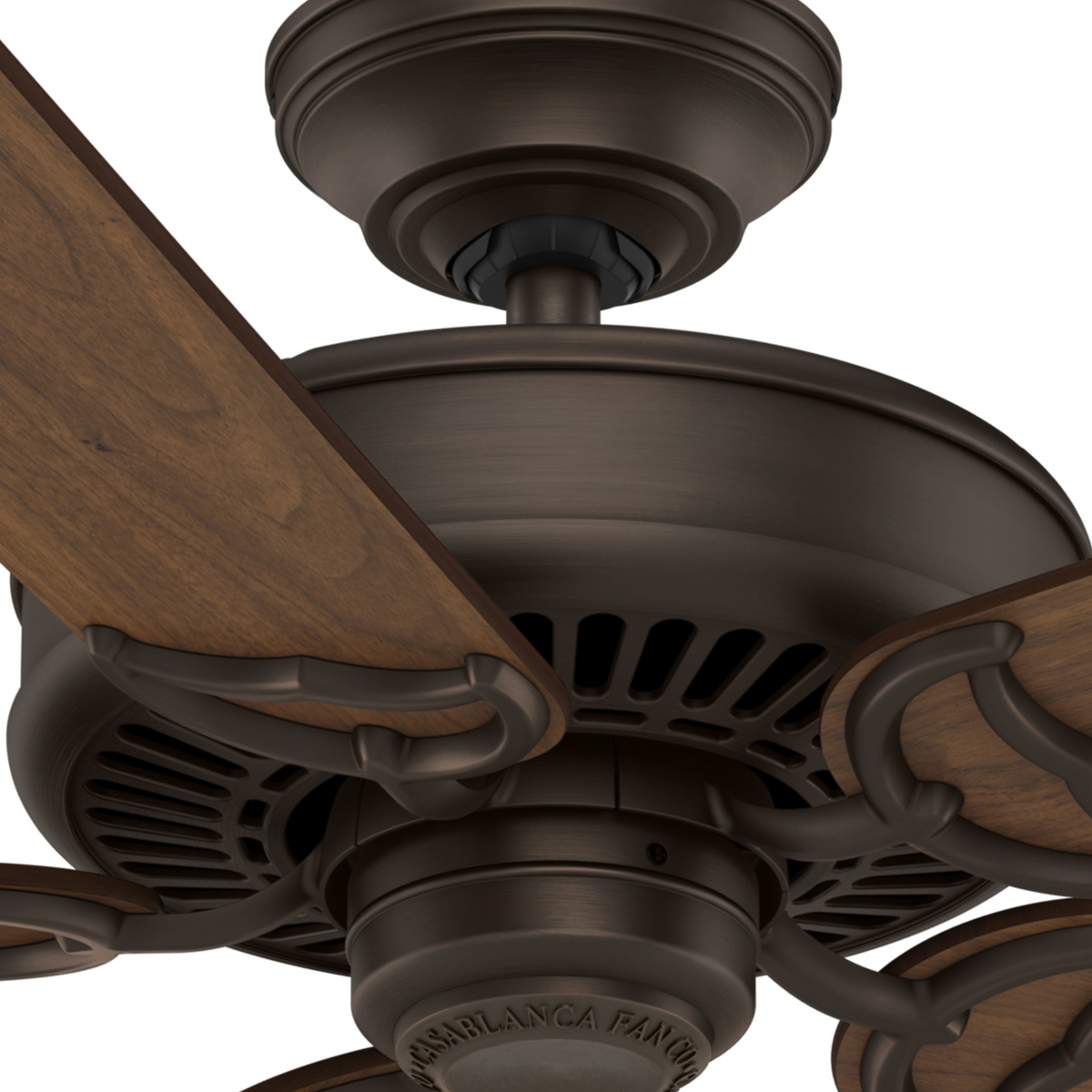 Casablanca 54 inch Panama Brushed Cocoa Ceiling Fan and Wall Control