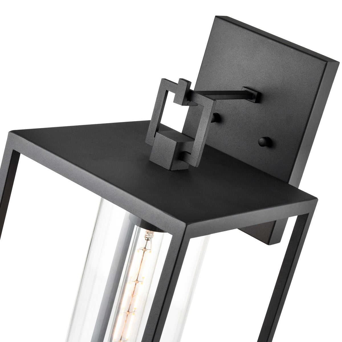 9'' Ellway Textured Black 1 Light Wall Sconce