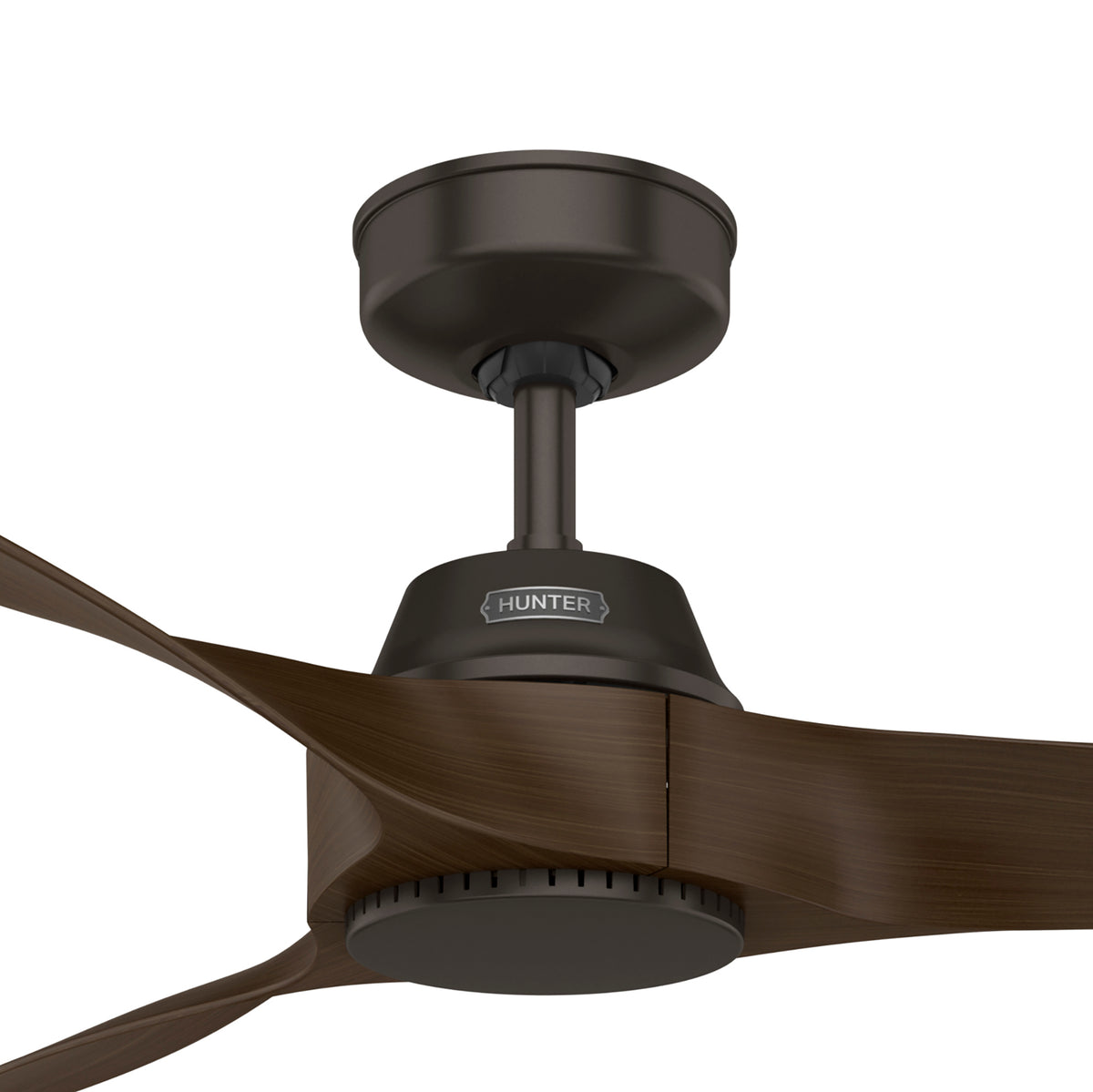 52 inch Mosley Premier Bronze Damp Rated Ceiling Fan and Wall Control